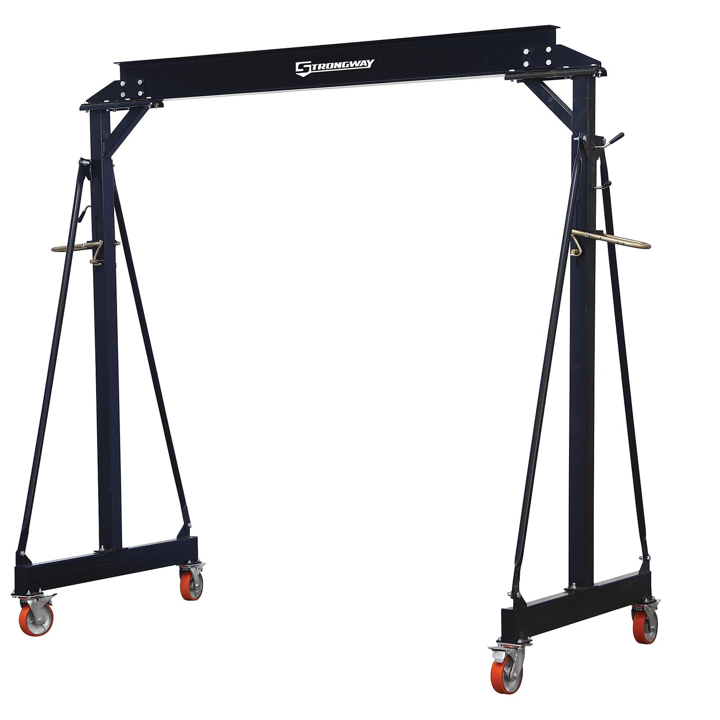 Strongway Adjustable Gantry Crane, 2000-Lb. Capacity, 7.87–11.9ft. Lift