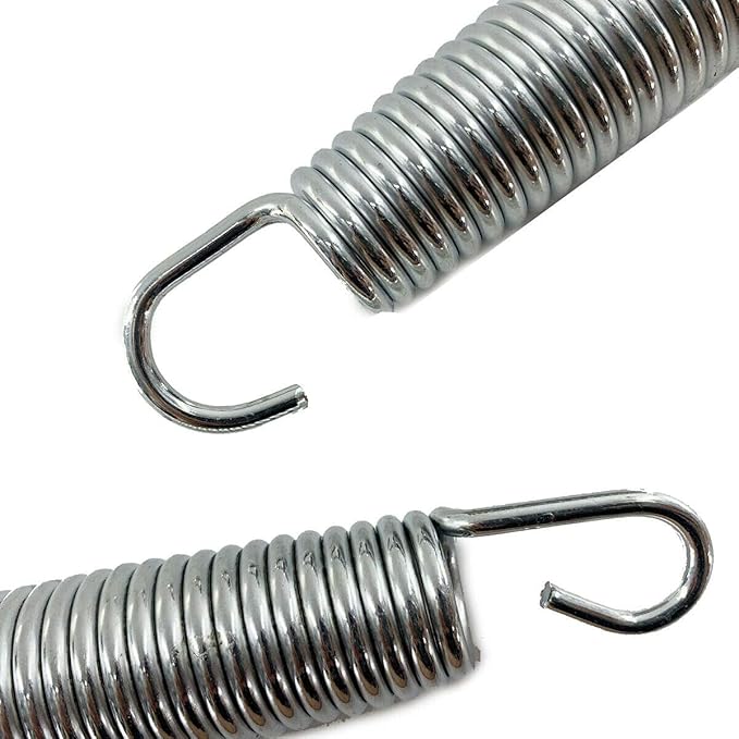 50 Pack Trampoline Springs 5.5” Heavy Duty Galvanized Steel Replacement Trampoline Parts Springs with T Hook,Trampoline Accessories