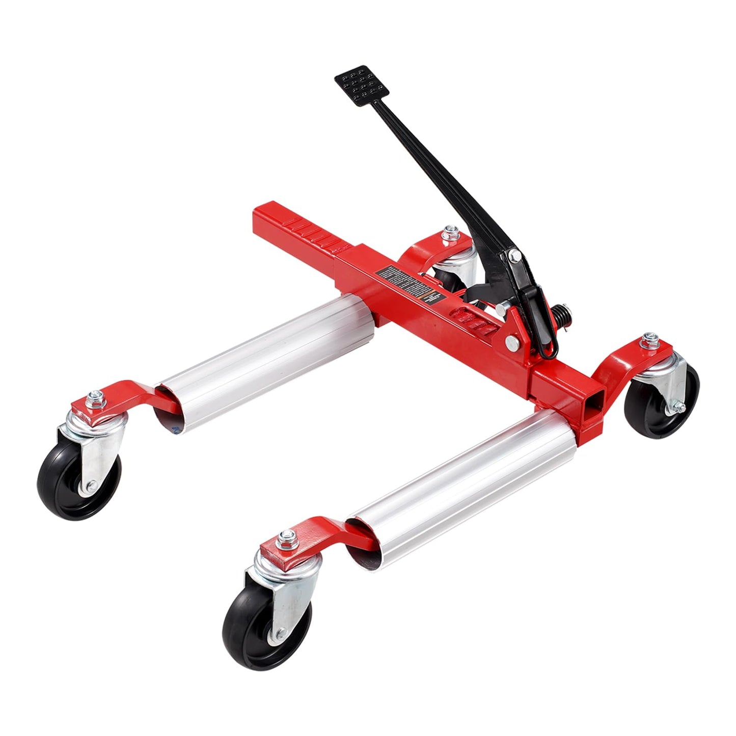 VEVOR Wheel Dolly, Max Capacity 1500 Lbs Car Dolly, Car Jack Dolly Lifter with Wheels, Heavy Duty Vehicle Positioning Ratchet Tire Jack, for Vehicle Car Auto Repair Moving