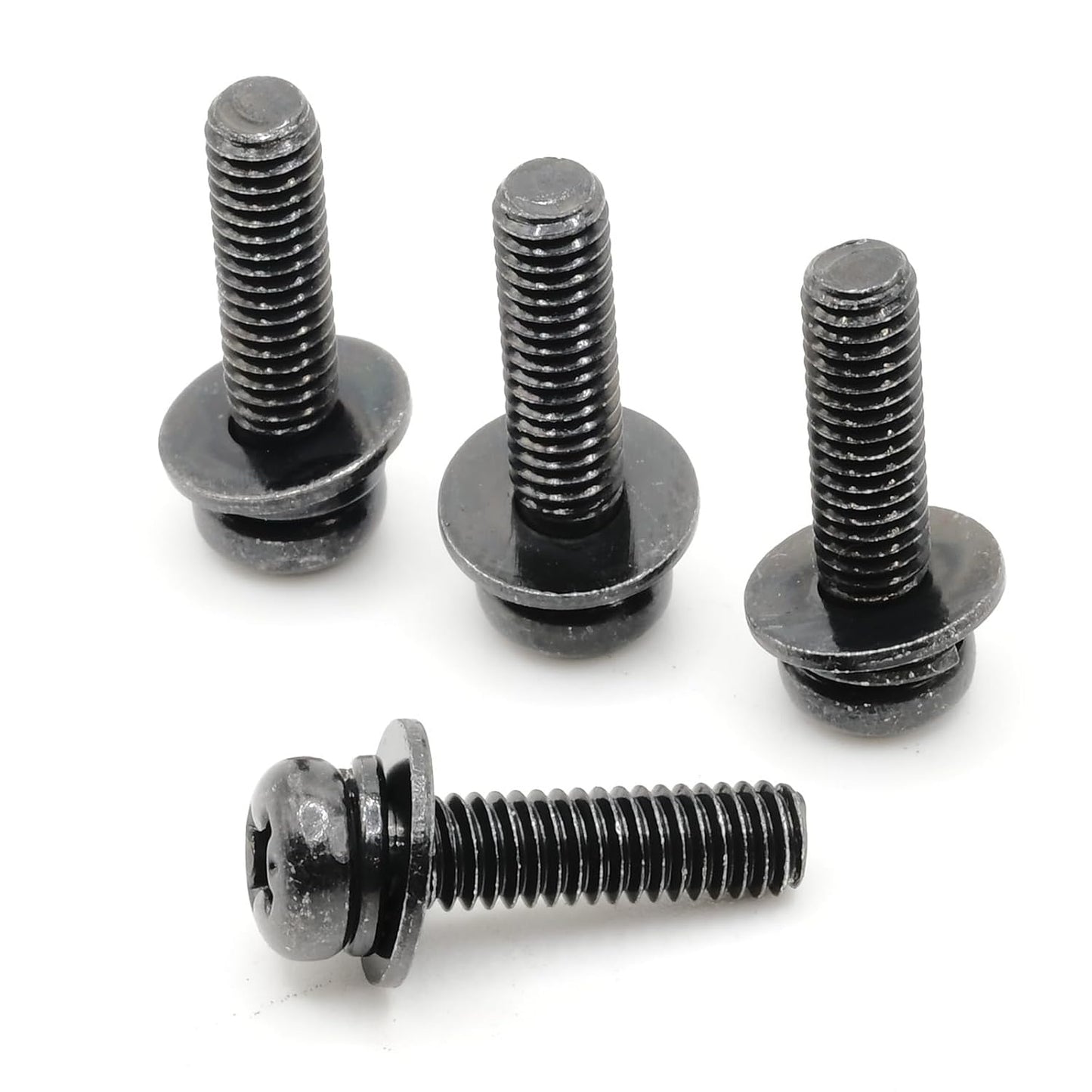ReplacementScrews 100012585-M (100012585M) 50" Inch Set (Pack 4) Stand Screws Compatible with ONN - Smart TV - Complete