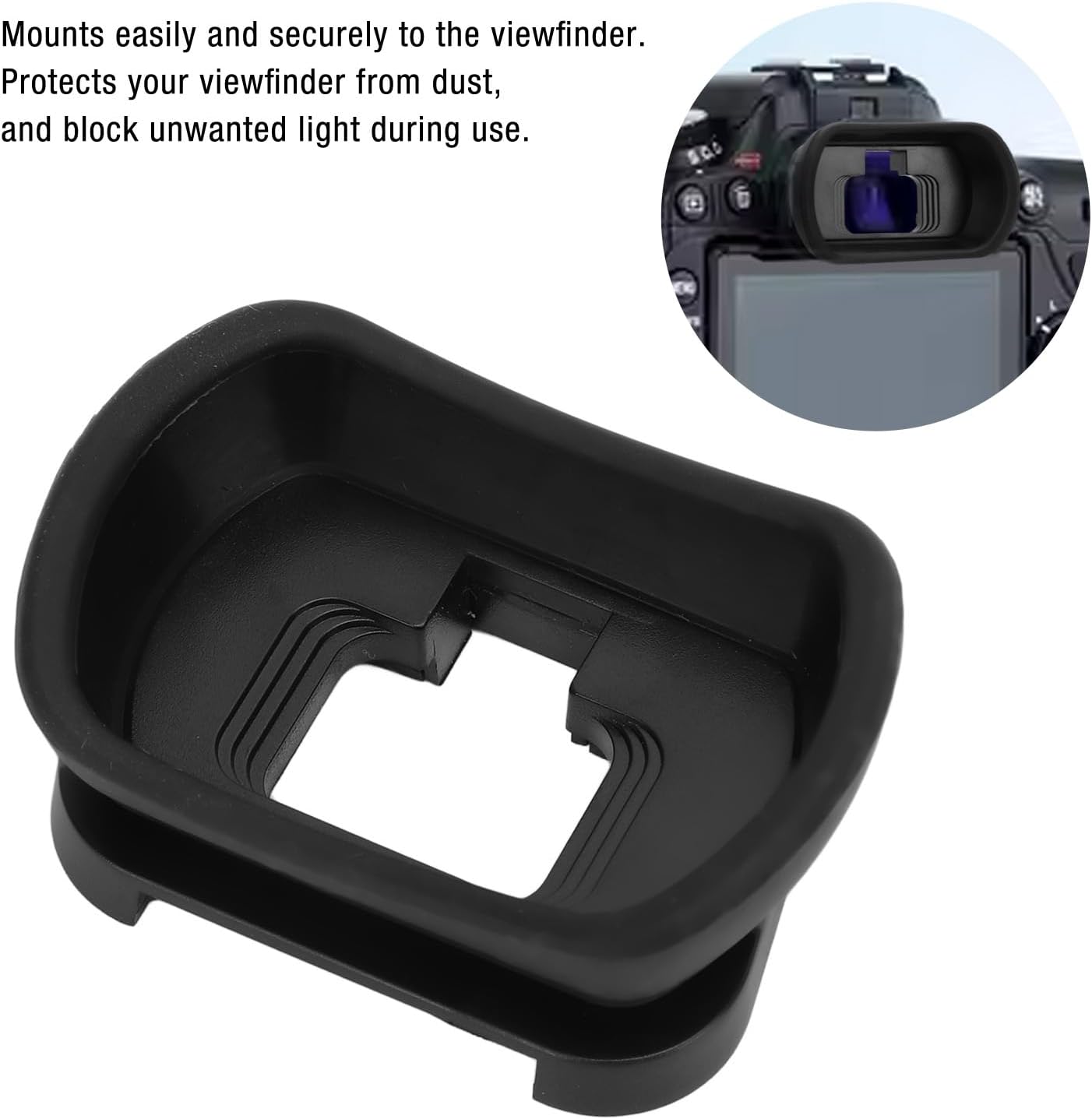 DK29 50x33x21mm Tbest Camera Eyecup Viewfinder Eyepiece Protector Accessories Suitable Easy Installation Size