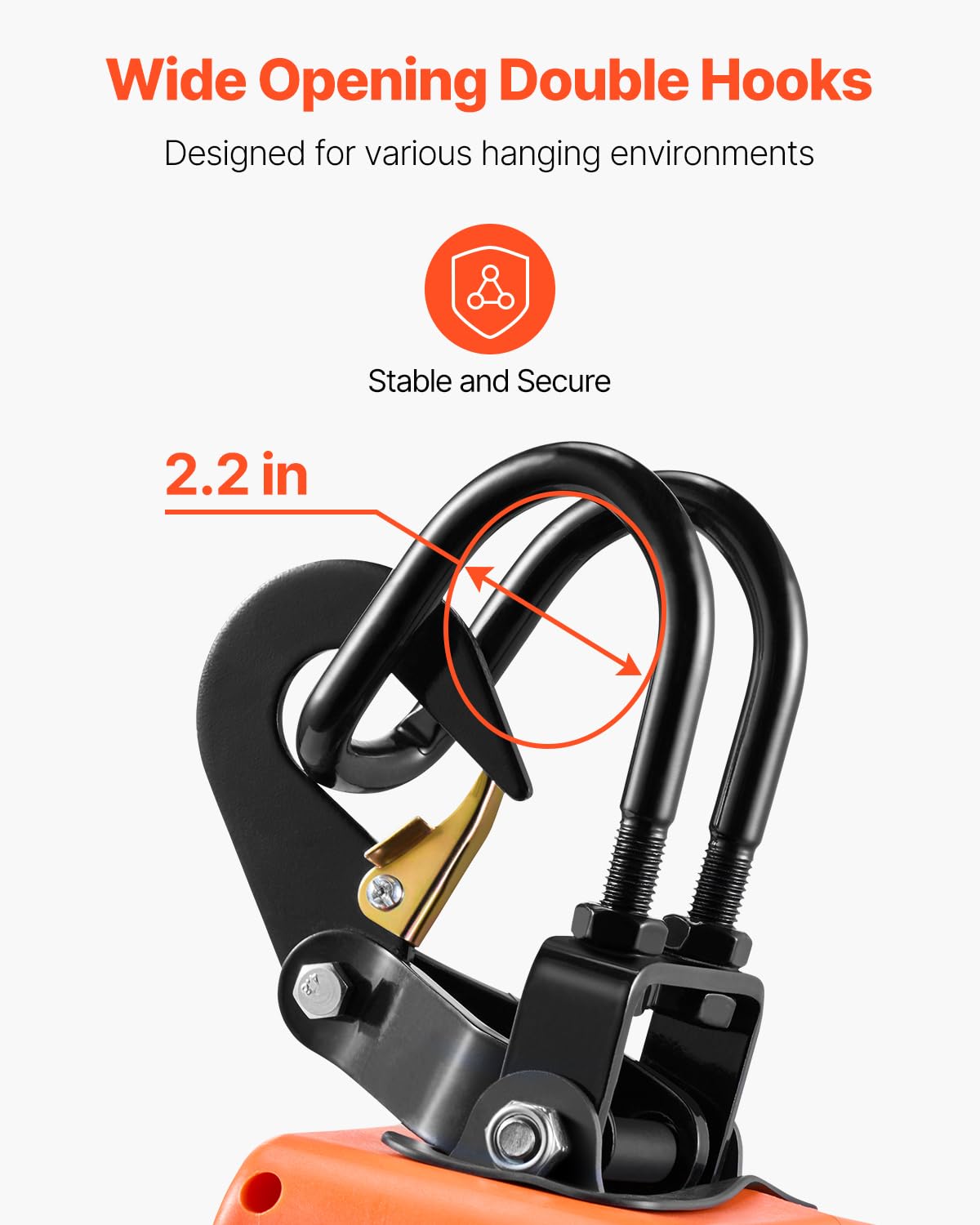 VEVOR 3-in-1 Electric Hoist Winch, 1100 lbs Capacity, 1500W Portable Power Winch, 30 ft Lifting Height, 16 ft/min with Wire and Wireless Remote Control, for Garage, Warehouse, Factory Lifting Towing