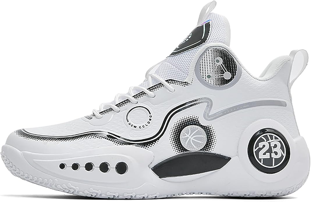 Boys Basketball Shoes Breathable Indoor Athletic Shoes Youth Outdoor Fashion Sneakers Comfortable Basketball Shoes for Girls