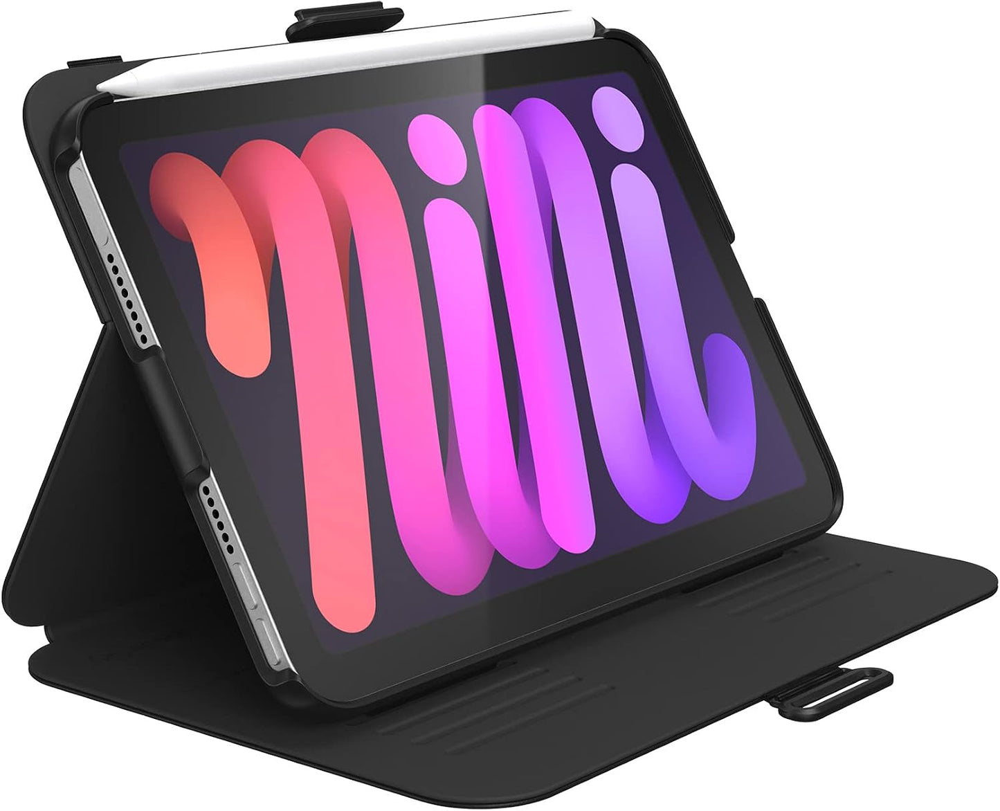Speck (2021) Products Balance Folio iPad mini Case and Stand, Black/Black
