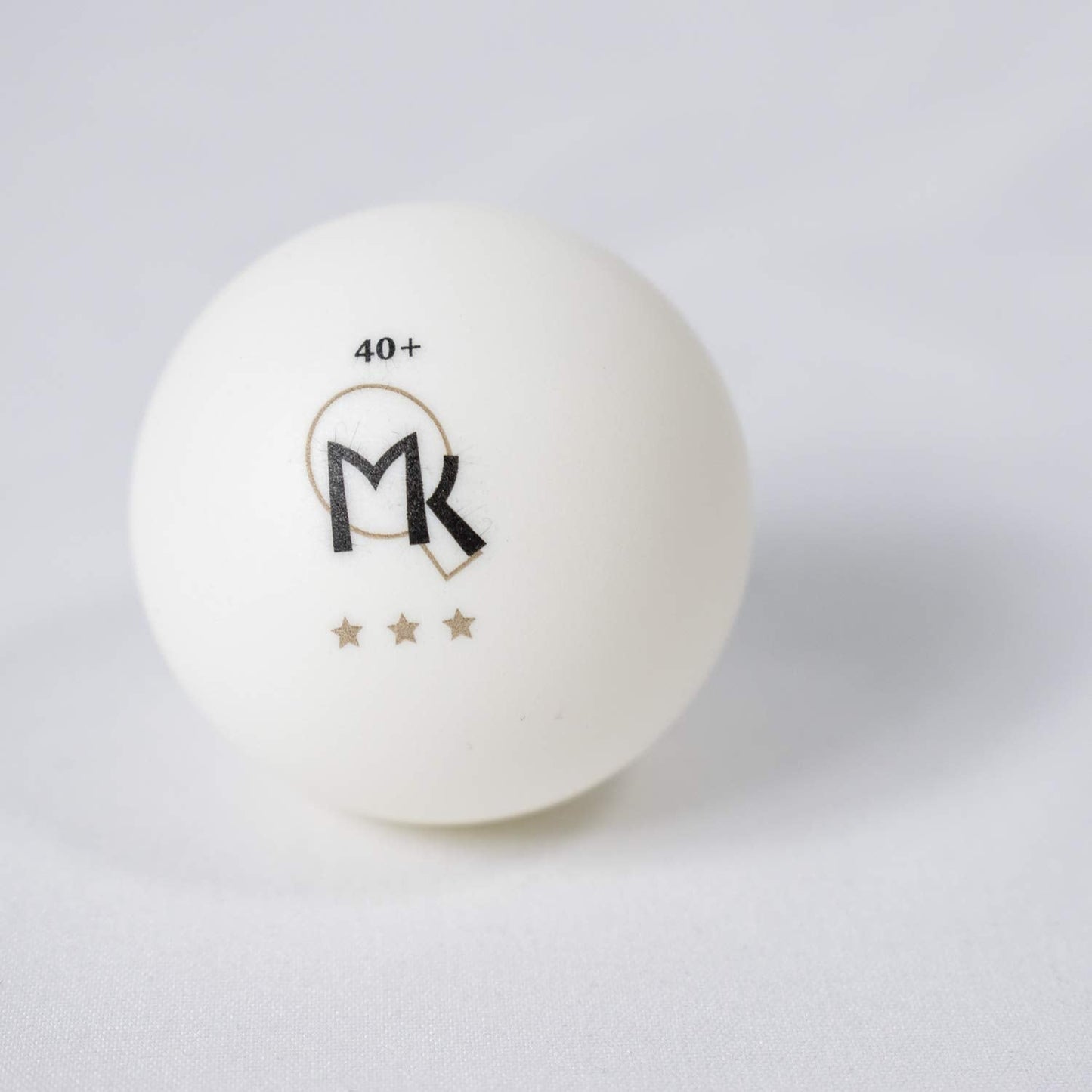 Martin Kilpatrick 3 Star Table Tennis Balls - 6 Pack - 40mm Ping Pong Balls - White - Poly Ping Pong Balls - Excellent Quality - Great For Schools, Homes, And Training