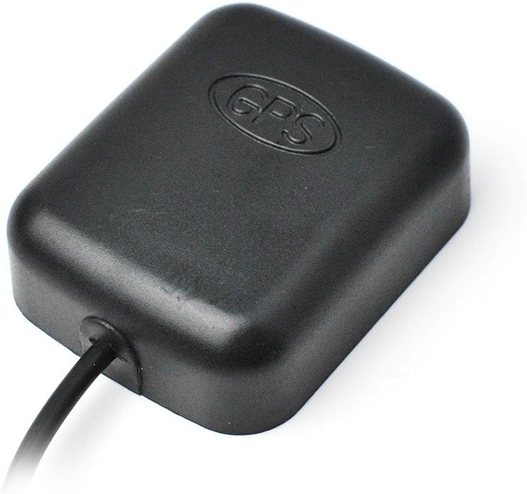 BINGFU 3.5mm Car Dash Cam GPS Antenna Plug - Waterproof Hidden Adhesive Mount for Dashboard Camera, Video DVR Recorder