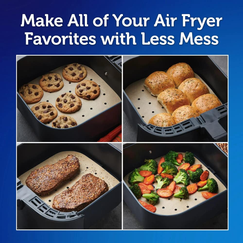 Reynolds Kitchens Air Fryer Liners, 50 Count (Pack of 2)
