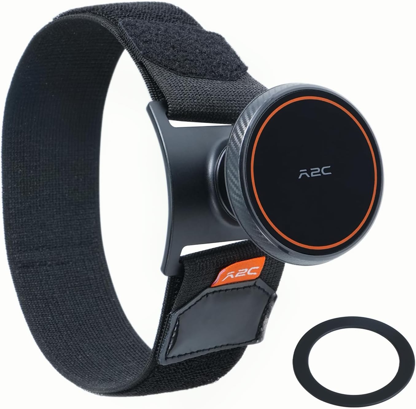 A2C 360 Magnetic Guitar Phone Holder Mount with Adjustable Elastic Strap | Rotatable Ball Head | Guitar Accessory Gift