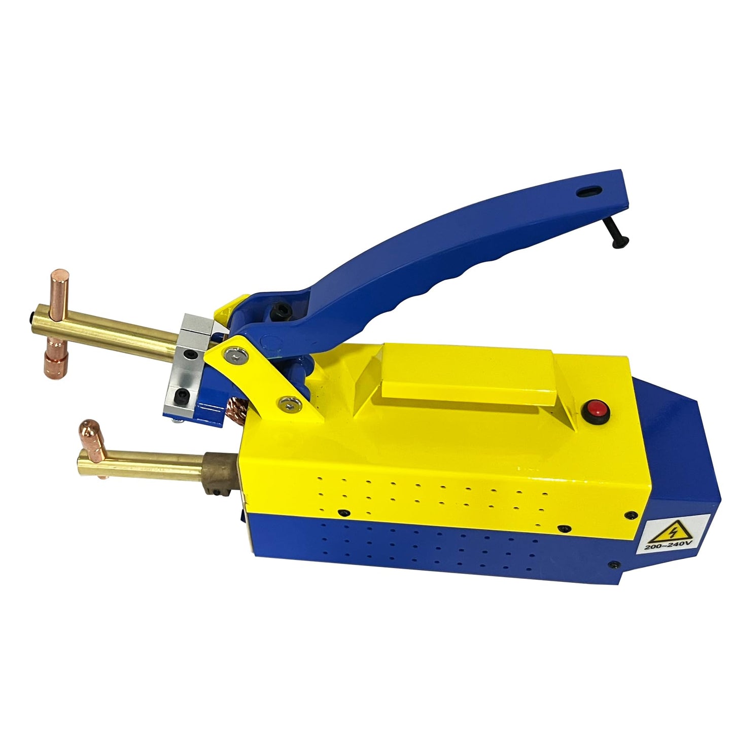 Professional Portable Electric Spot Welder Machine with Replaceable Welding Electrode Arms 1/8" Electric Single Phase Handheld Welding Tip Gun Handle Weld Metal Sheet Spot Welding Machine(110, Volts)