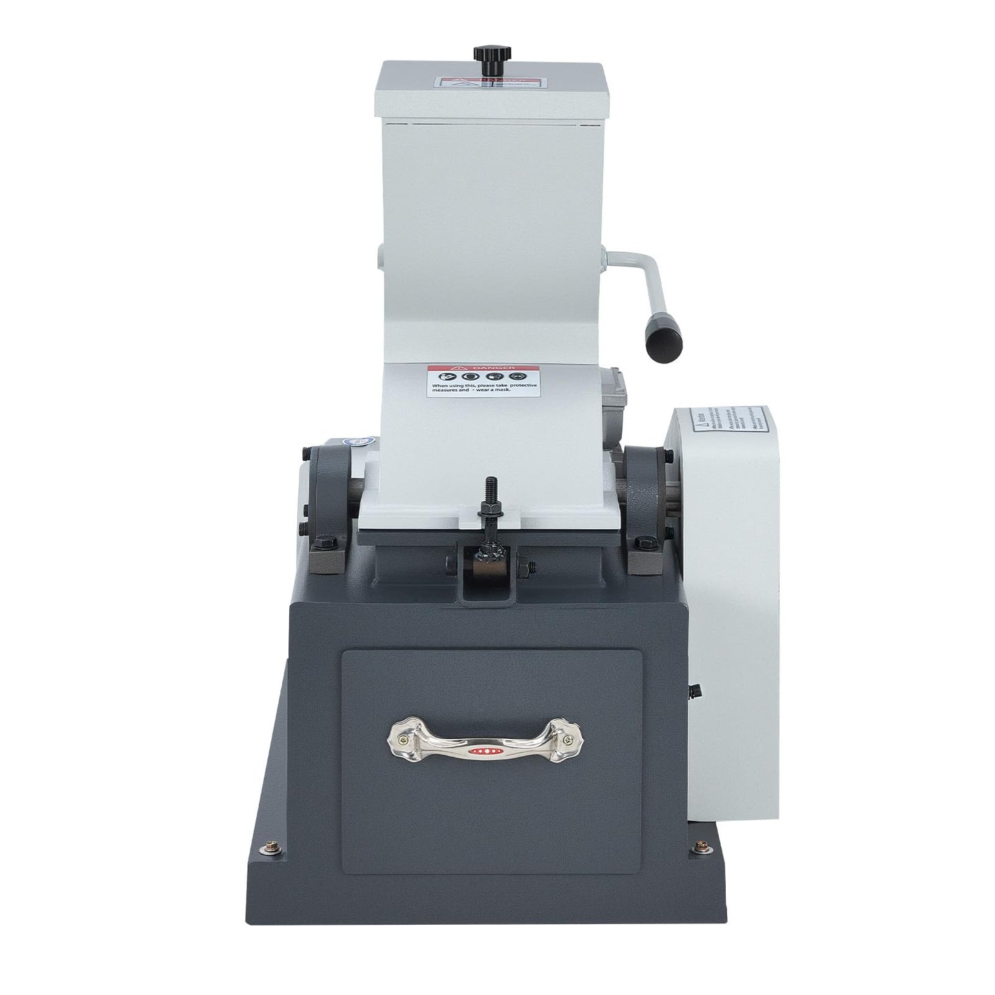 VEVOR Hammer Crusher, 2.5KW 220V Electric Rock Stone Shatter Grinder, Glass Crushing Machine with 100 to 200 kg/h Crushing Capacity, Coal Crusher Milling Machine with 0.12/0.24/0.4 inch Sieve Screens