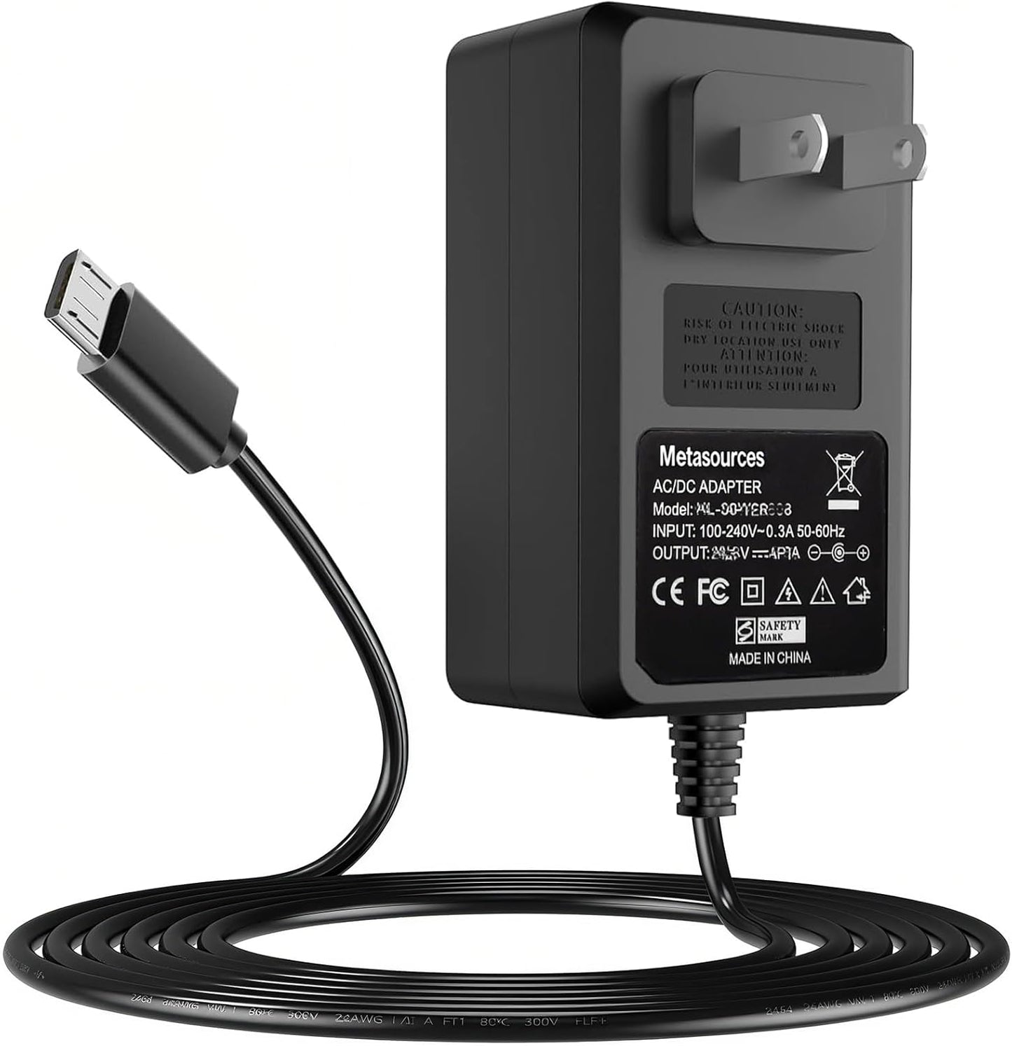 Metasources 5V X431 Pro3s+ V5.0, 3 Pro3s+ V3.0, XDJ361R-050500 USB AC/DC Adapter Compatible with Launch PRO PAD V Pros