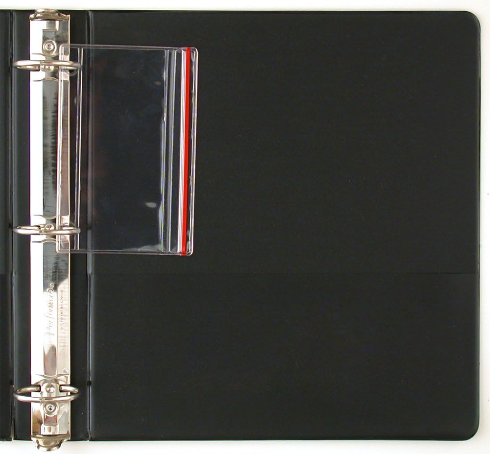STORE SMART 3-Ring 10-Pack R1831-FLASH10 StoreSMART - Flash Drive Zipper Case for Binders - - Vinyl Plastic - - Made