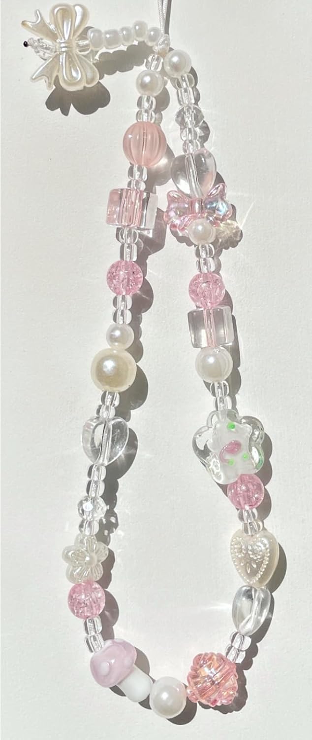 Cute Beaded Camera Wrist Strap - Adorable Lanyard for Digital Cameras & Phones