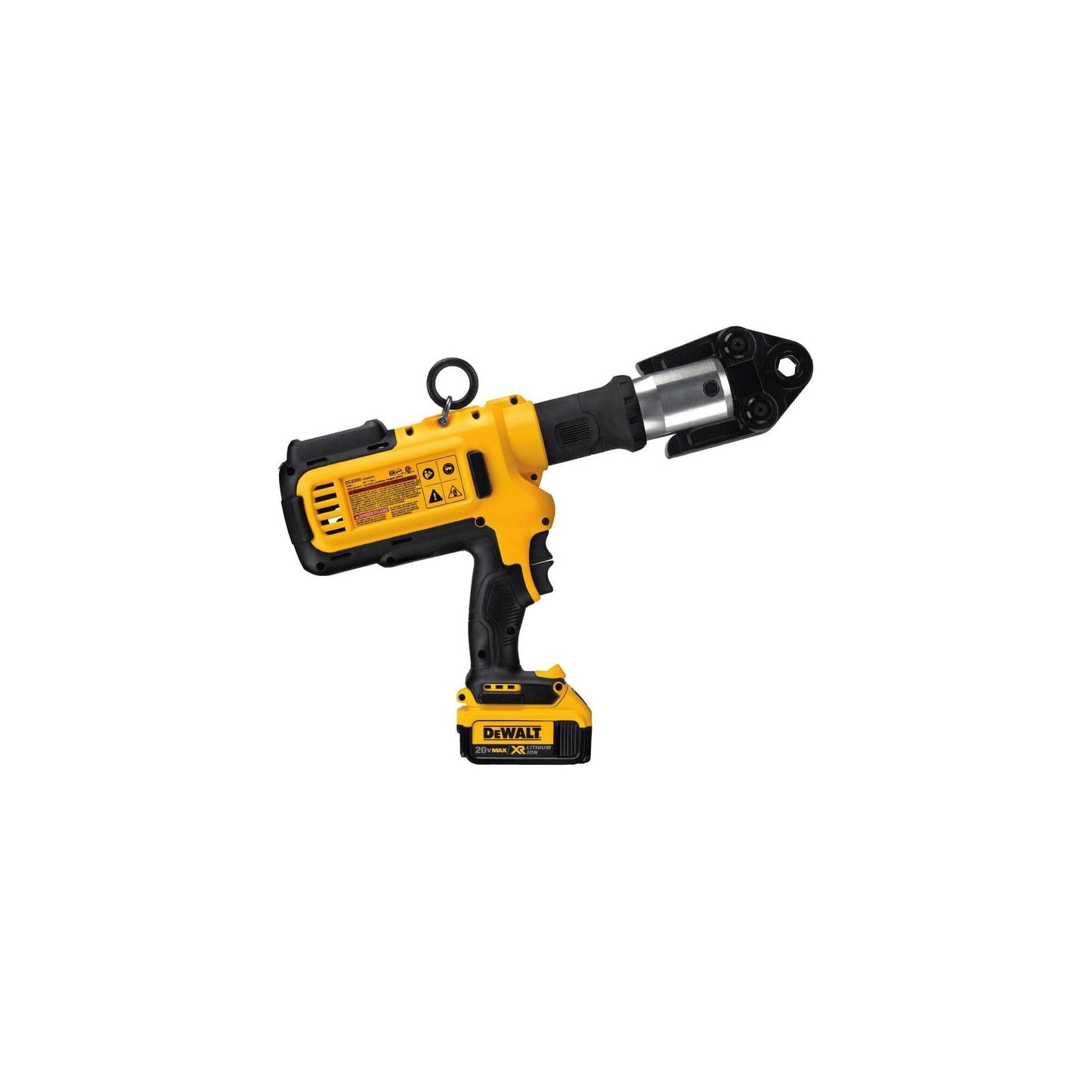 DEWALT 20V MAX Cordless Plumbing Pipe Press Tool Kit with Crimping Heads, Pro Press Tool For Copper Pipe and Stainless Steel Pipes, ½”-1 ¼”, 2 Batteries and Charger Included (DCE200M2K)