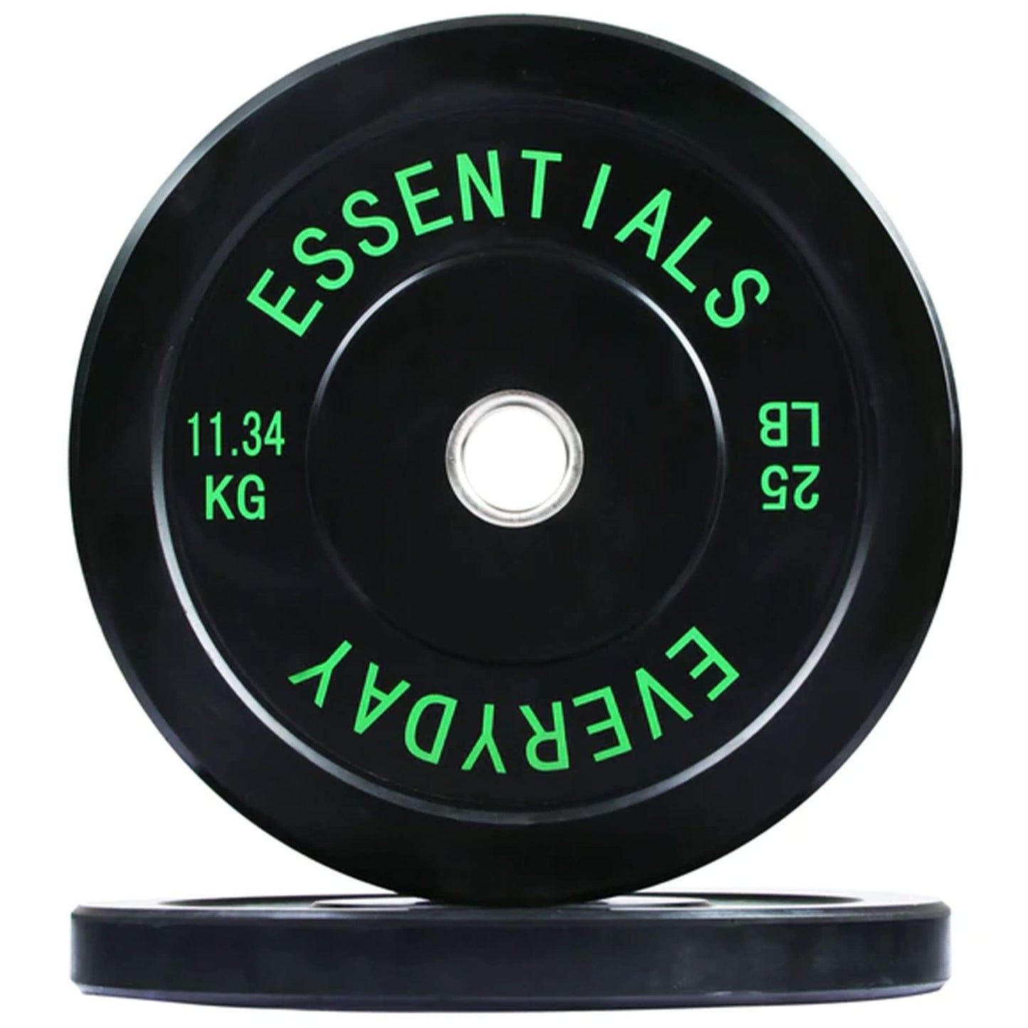BalanceFrom Olympic Rubber Bumper Weight Plate Set with Steel Hub Inserts – 2-Inch Hole Plates for Strength Training, Powerlifting, and Weightlifting at Home, Garage, or Commercial Gym