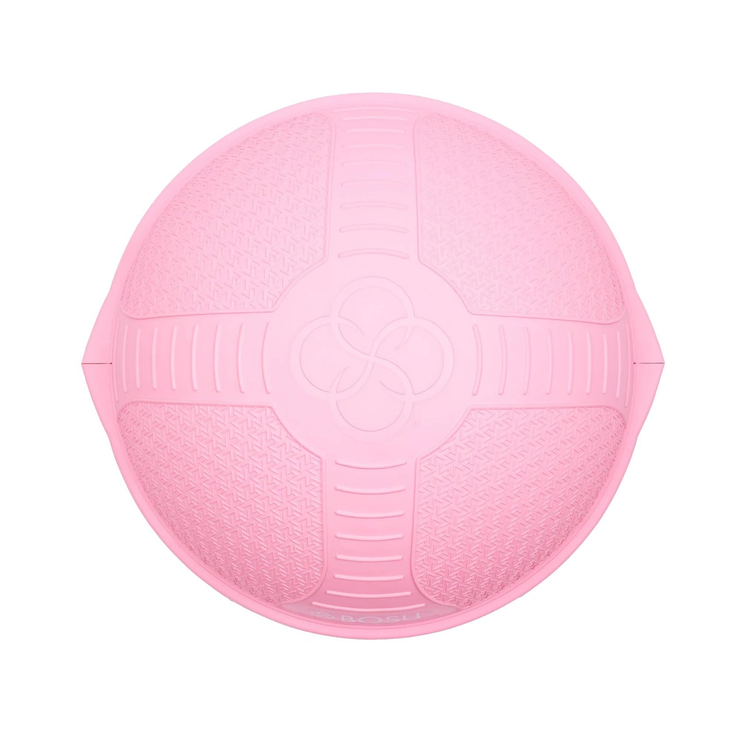 BOSU Pro Balance Trainer, Half-Ball Training Equipment, 350 lb Capacity - Stability Exercise Tool with Non-Slip Base, Includes Hand Pump, Pink