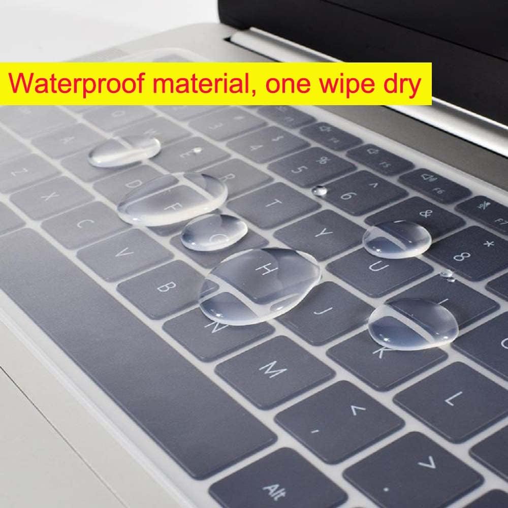 ANRACHEL 13" 14" 15.6" inch,Ultra (15"-17.3" Universal Keyboard Protector Cover Skin for Laptop Notebook Thin Silicone