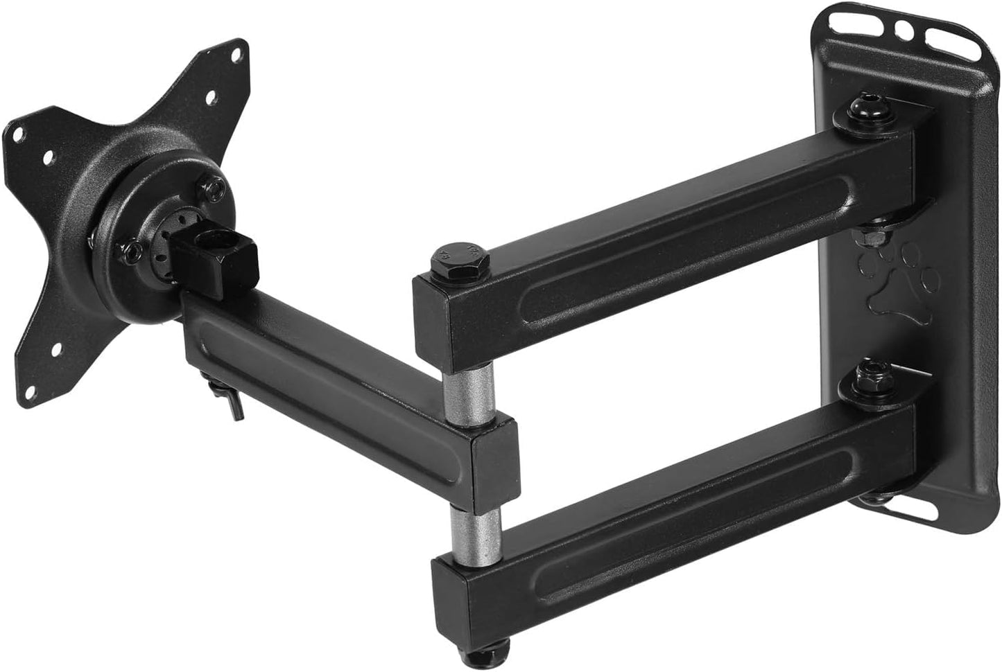 Cheetah 12-55 Inch 40lbs 200x200mm, 10ft 15" TV Monitor Wall Mount for TVs up to VESA with HDMI Cable, TouchAdjust