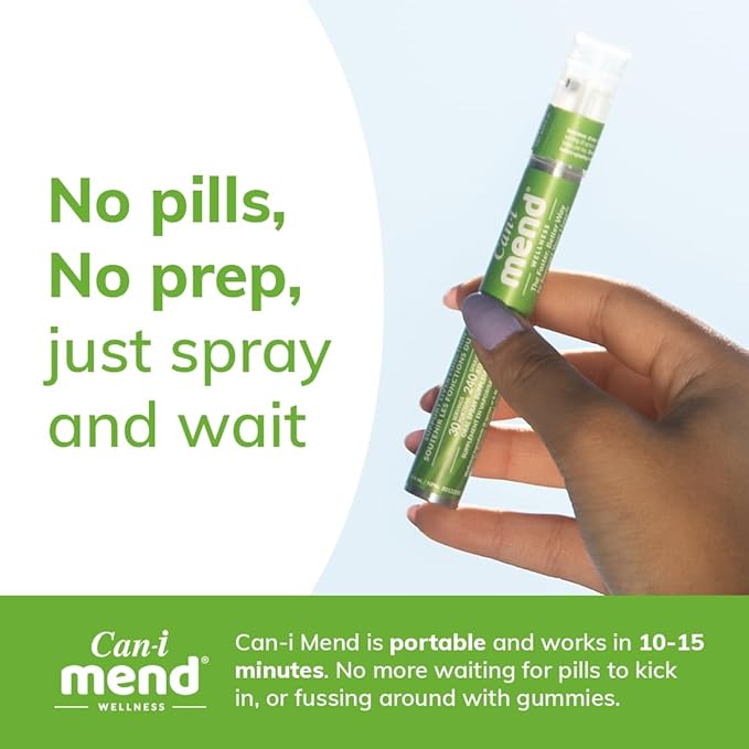 Can-i Mend Liver Support Oral Vitamin Spray Supporting The Body’s Natural Cleansing Process Maintain Good Health and Wellness - 6 Pack with 180 Servings
