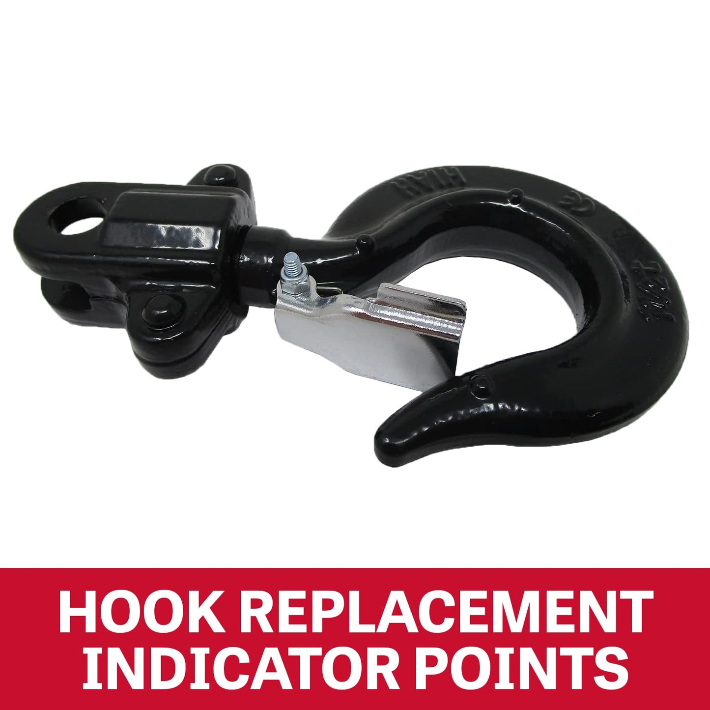 JET 1-Ton Lever Hoist, 10' Lift, Overload Protection (JLH-100WO-10)