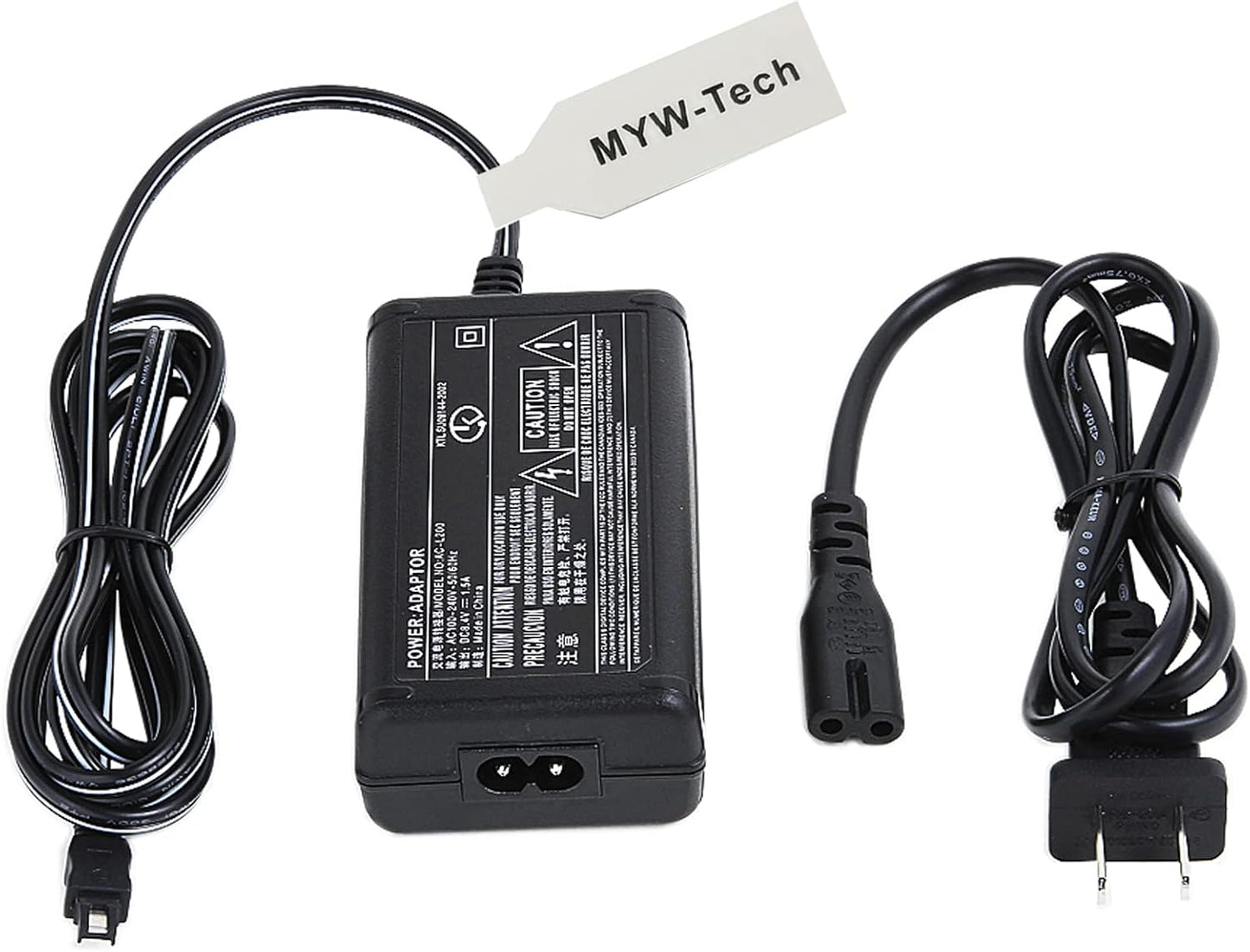 MYW-Tech CCD-TR87 AC DC Adapter Charger for Sony (NOT fit Other Models) Handycam Camcorder Video Camera Recorder DC