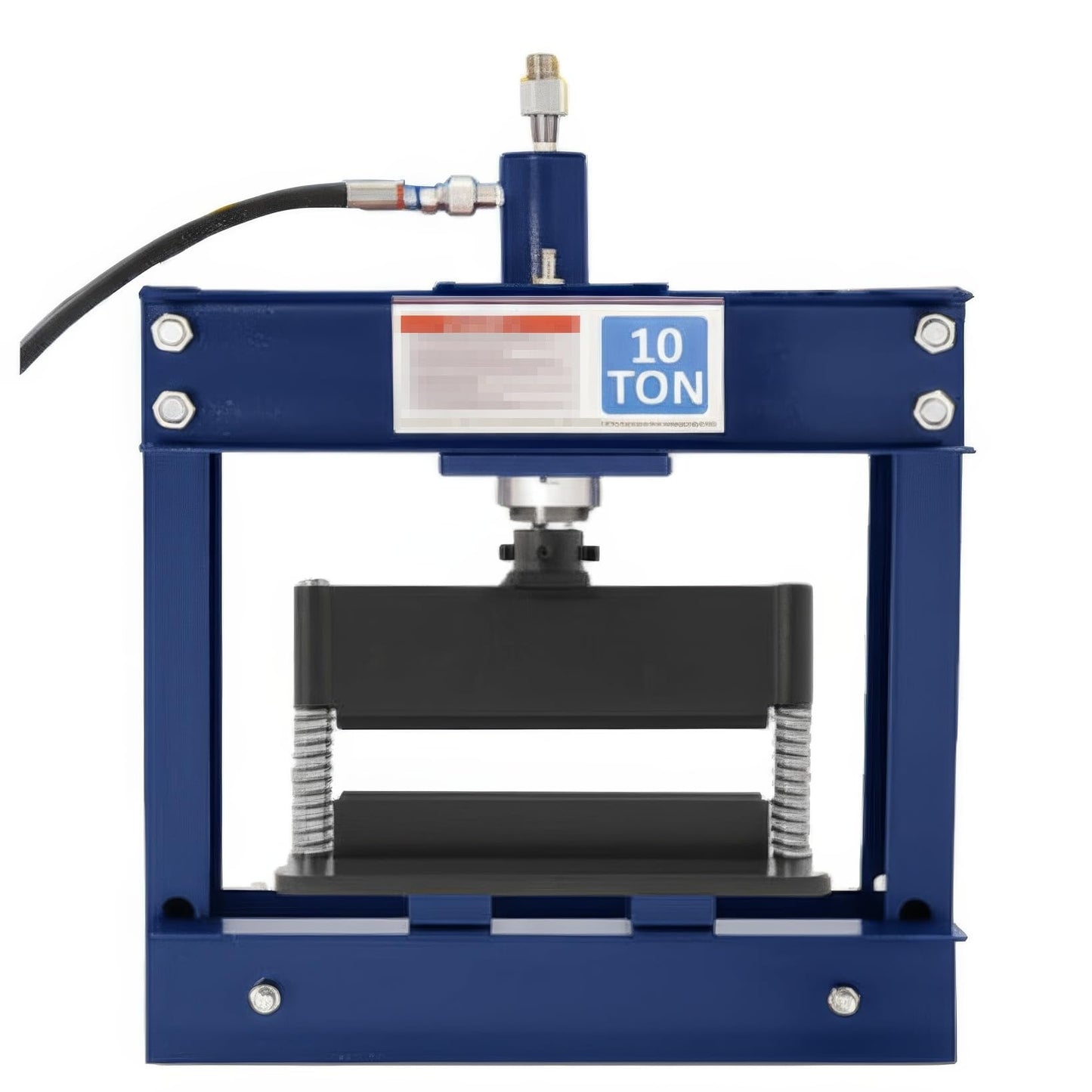 Press Brake Attachment for 12-20 Ton Hydraulic, with Adjustable Back Gauge for Accurate Bends, Volume Runs, Flat Steel Max Bending Length: 12",Thickness 3/16"