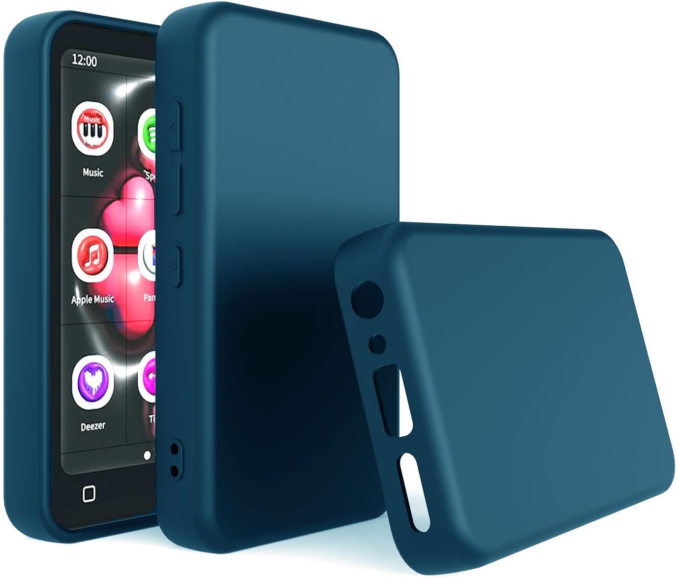Fotosuncy Mp3 MP4 TIMMKOO Q8, Q5 Q3E 4.0 inch, Player Case for and Slim Fit Soft TPU Matte Cover with Cleaning Cloth