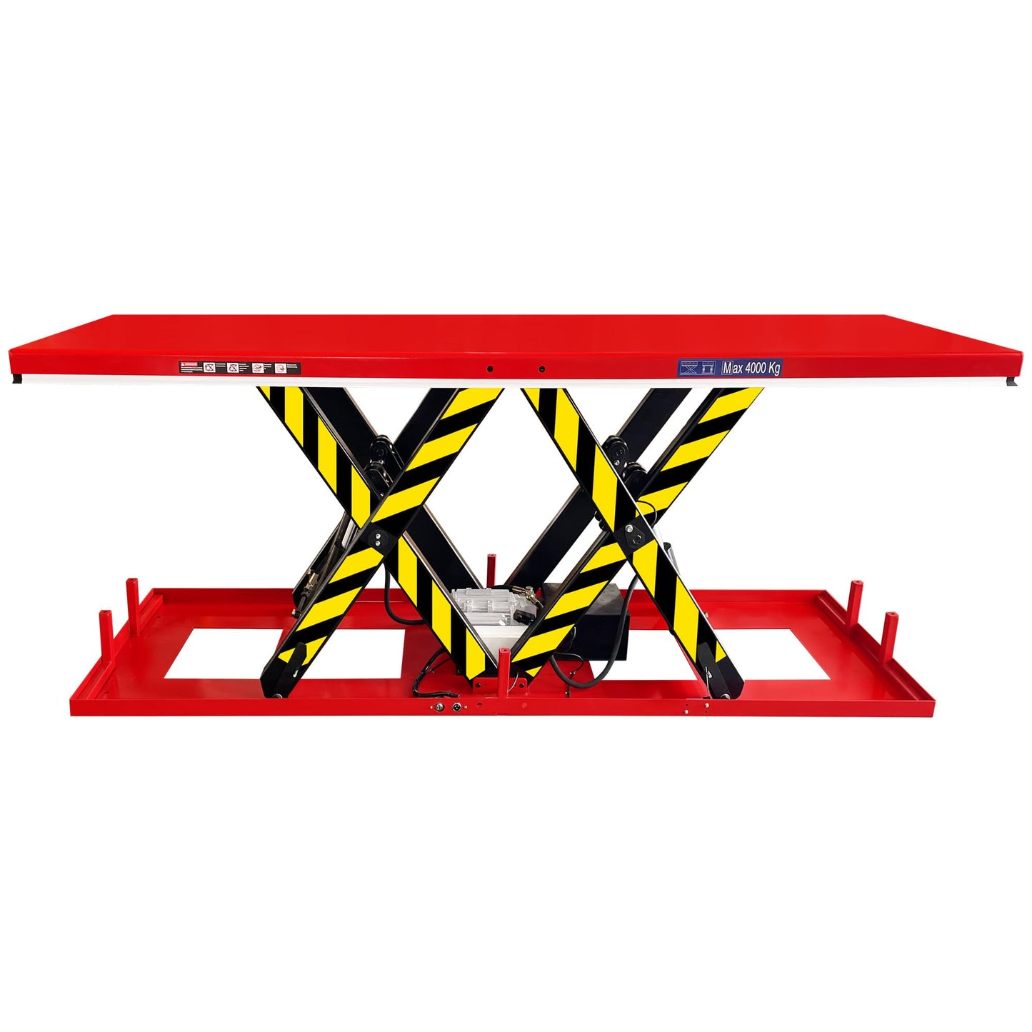 PAKE Electric Hydraulic Tandem Lifting Table, 8,800 lb. Capacity, 98-1/2" x 33-1/2"