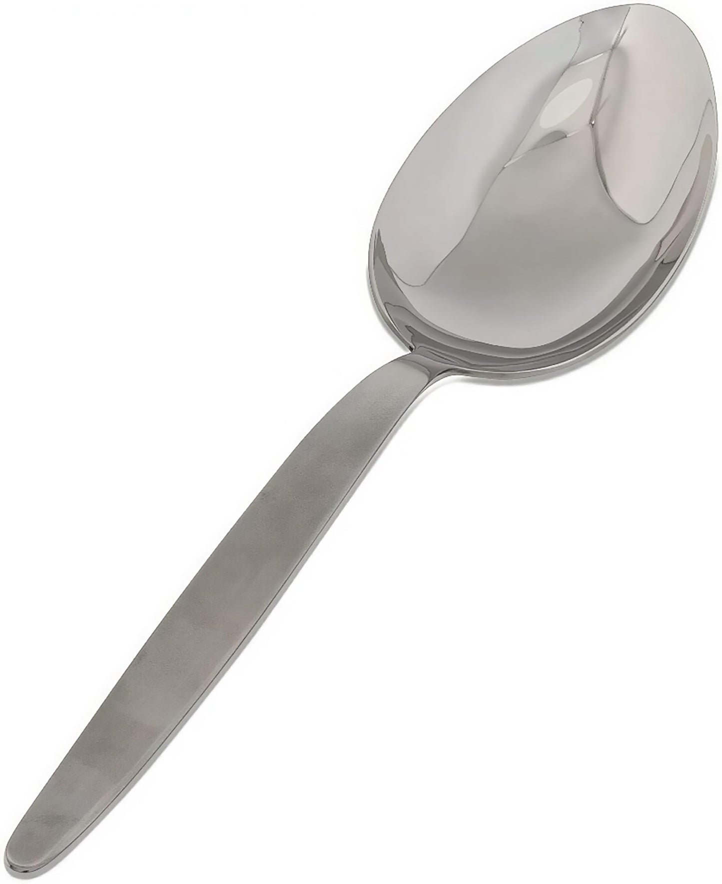 BNAZIND Chef Kunz Spoon | 9 inch 2.5 Tbsp18/10 Stainless Steel Silver Serving Spoons | Sauce, Basting, Quenelle, Plating, Cooking Chef Spoon, Dishwasher Safe