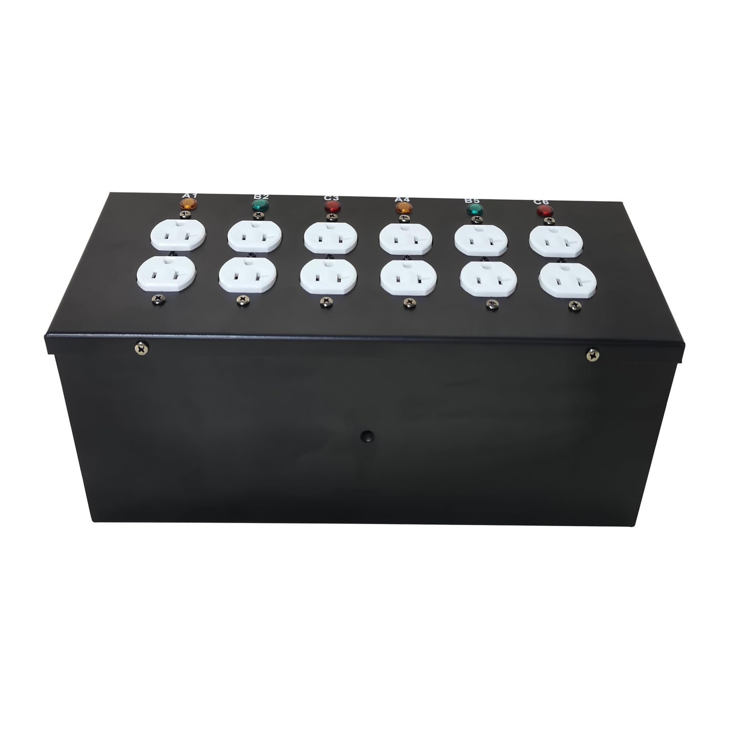 JUNMAN 6 Channel L14-30 to 12 Edison Power Distro Distributor Box