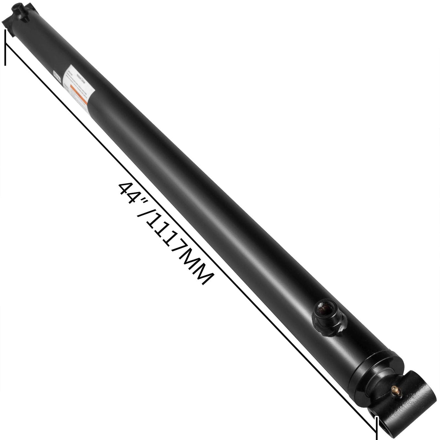 VEVOR Hydraulic Cylinder 2" Bore 36" Stroke Hydraulic Ram Cylinder Work Pressure 3000psi Welded Double Acting Cross Tube Port Size SAE6 Hydraulic Lifting Cylinder 2 x 36 inches Max Length 80 inches