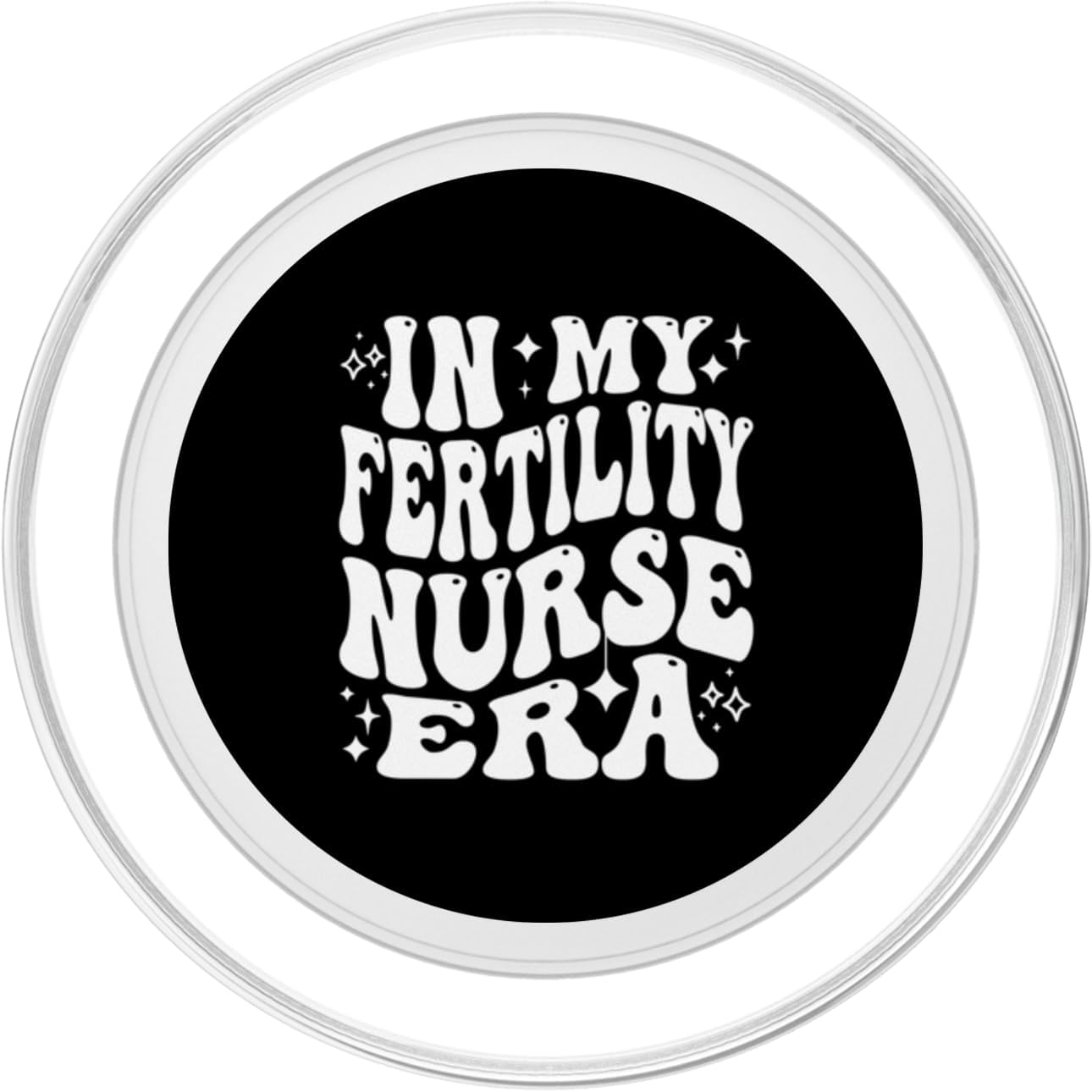 Addictive Designs Medical Merch In My Fertility Nurse Era Reproductive Health RN PopSockets PopGrip for MagSafe