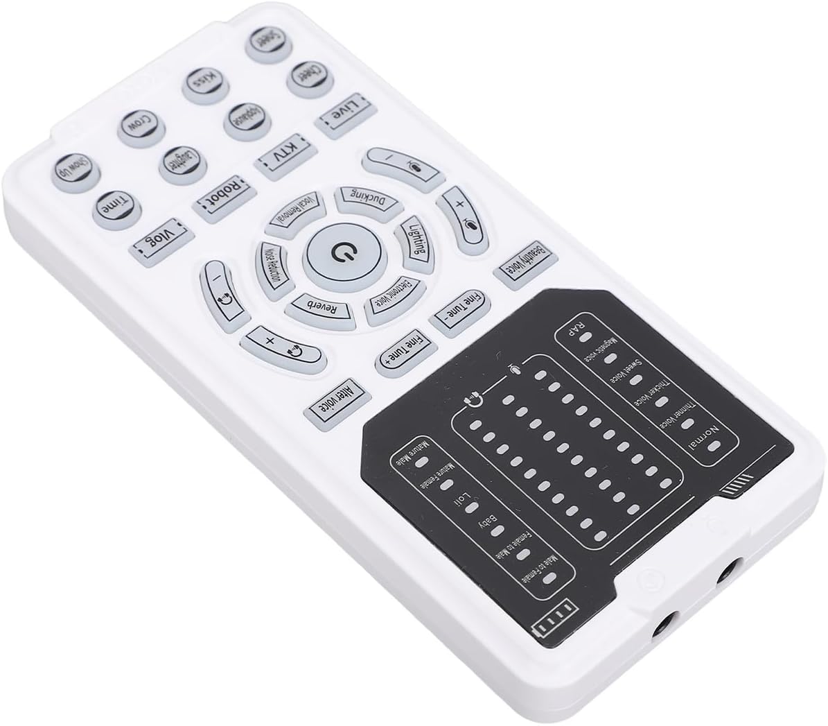 ZJchao 15 10- (5.6 .5 11 cm) Portable Voice Changer for Live Streaming & Gaming Voice Modes, Adjustment, Noise