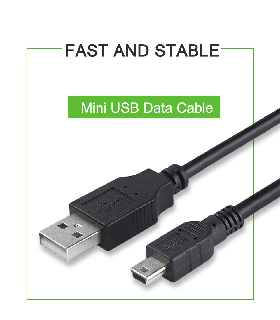 H4n H1,H2n,H4n,H4n pro,H5,H6,Q8 Charger,USB Data SYNC Transfer Cable Cord Compatible for Zoom Portable Handy Digital