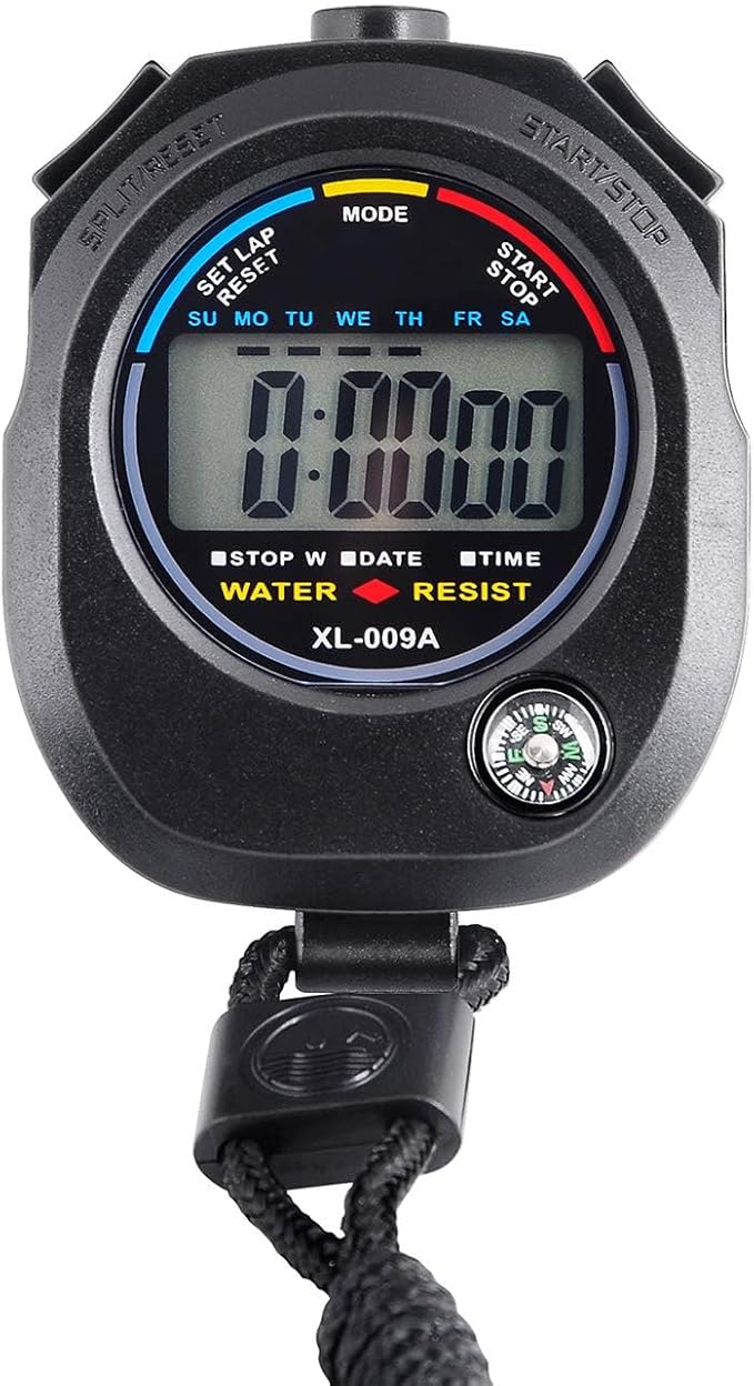 KingL Digital Stopwatch Timer - Interval Timer with Large Display.