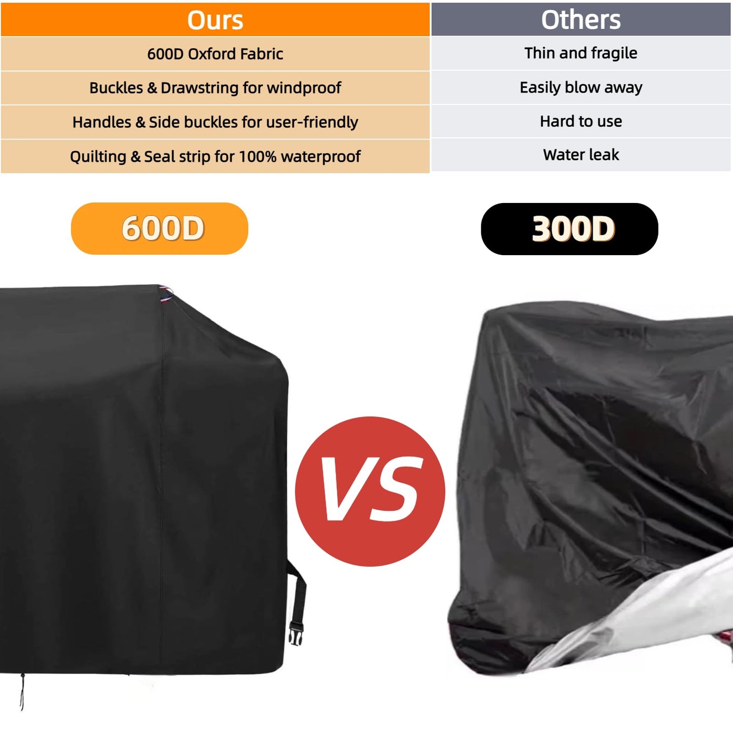 Guisong Elliptical Exercise Machine Cover for Sunny Health and Fitness Smart Recumbent Bike,Heavy Duty Fitness Equipment Cover for Cycling Workout Machine,64"L x 29"W x 48"H