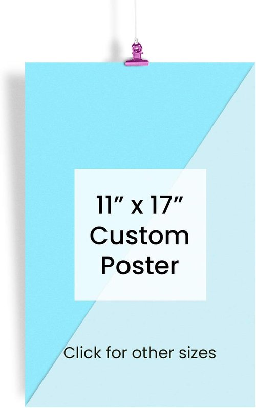 EzPosterPrints - Custom Poster Print - Upload Your Image for Personalized 11 X 17 Inch Photo Prints