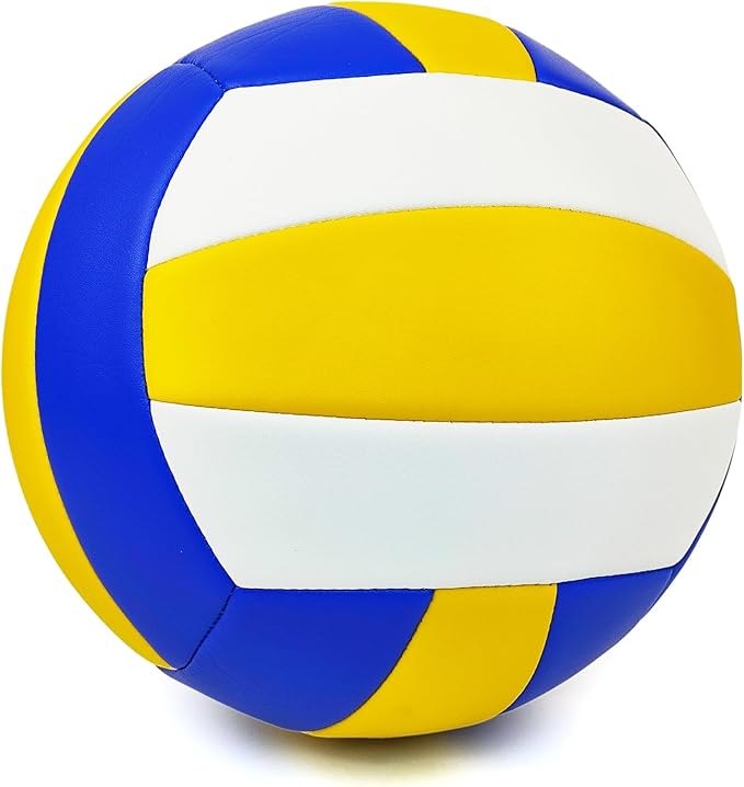 Official Size 5 Soft PU Waterproof Volleyball for boy and Girl and for Adult Indoor Outdoor Beach Training Ball and Game Ball or Beginner Teenager