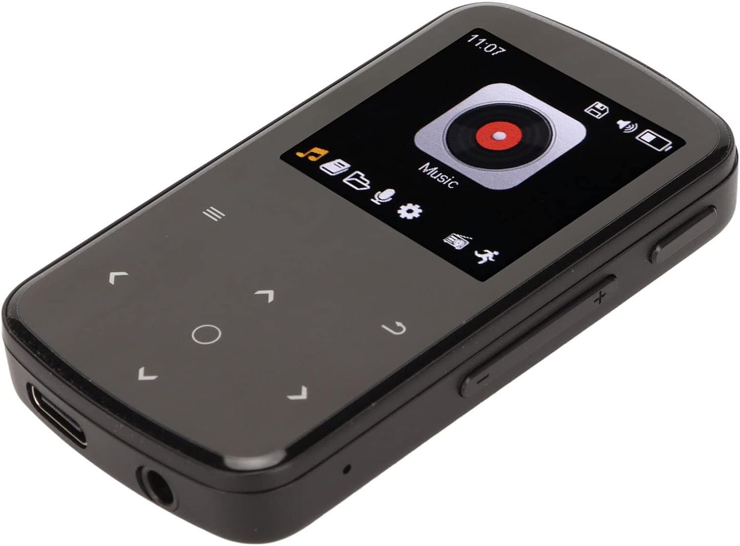 Tangxi MP3 1.54 inch MP3 Reading(64GB) Bluetooth Sports Player, Touch Mini Back Clip Player, Portable Player Mini