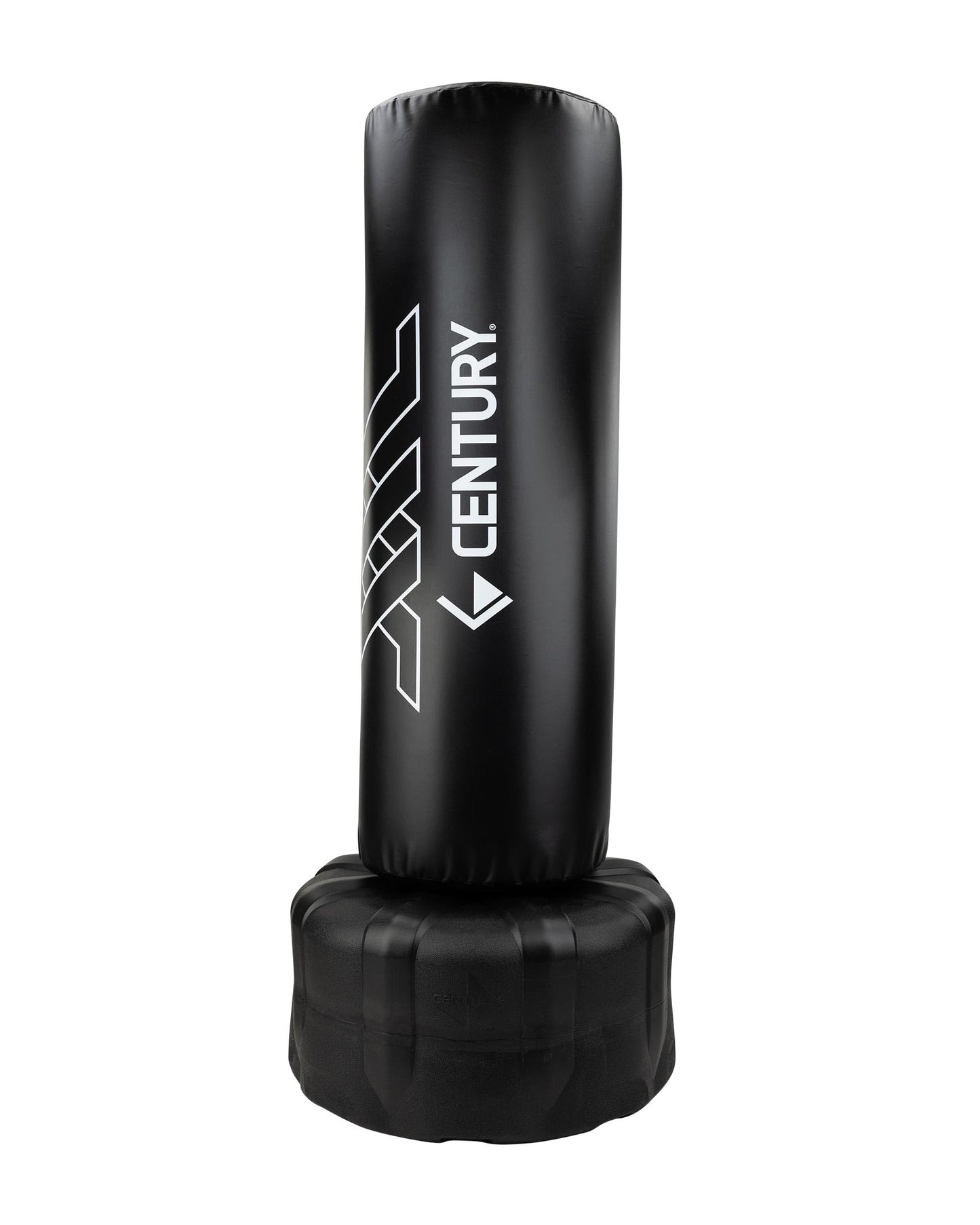 Century Wavemaster XXL Freestanding Punching Bag with Base for Boxing, Kickboxing, and Martial Arts Training, Black
