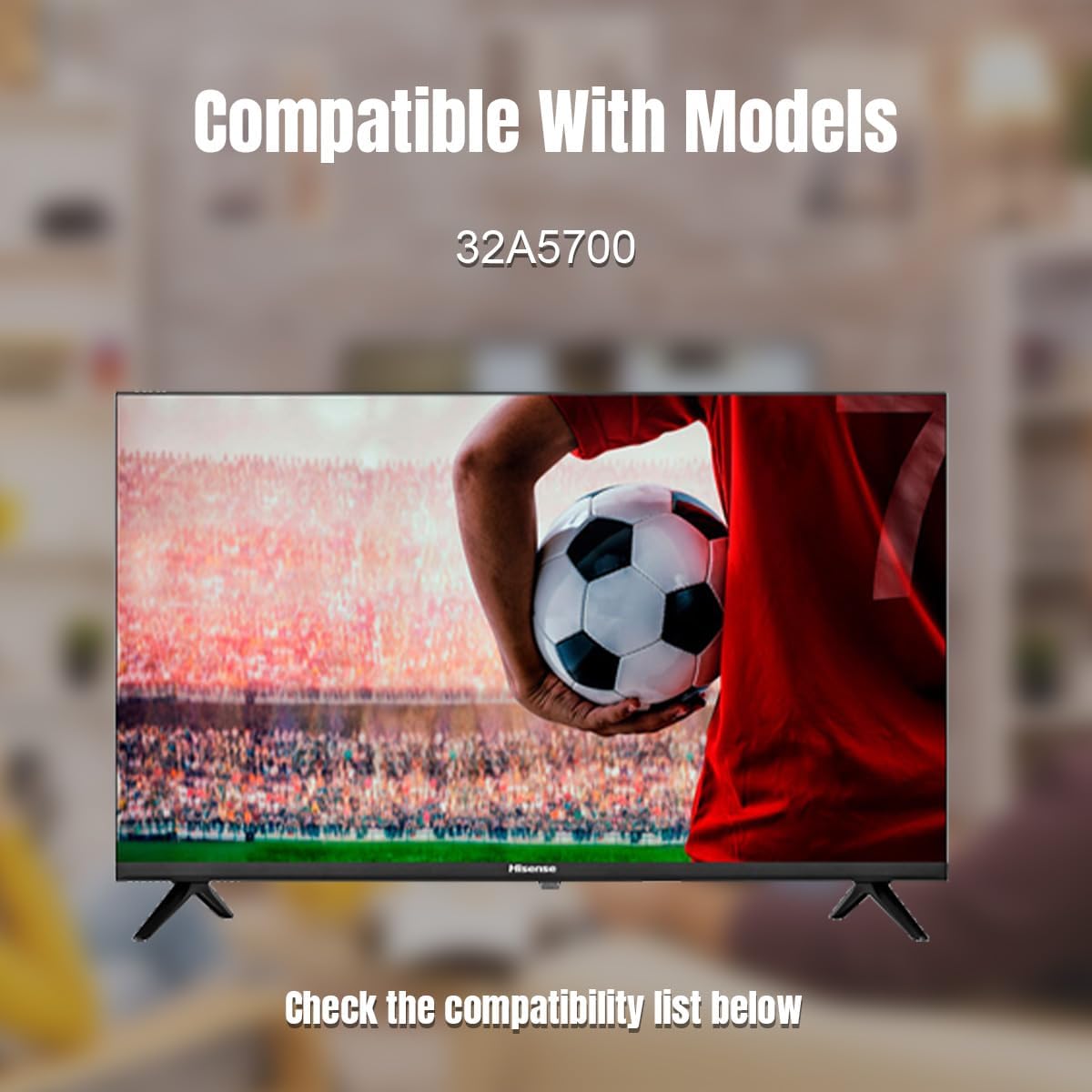 Ceybo RSAG8-0786490/RSAG8-0786491, 32 Inch TV Stand Replacement for Compatible with TVs, Floor Mount, Stationary