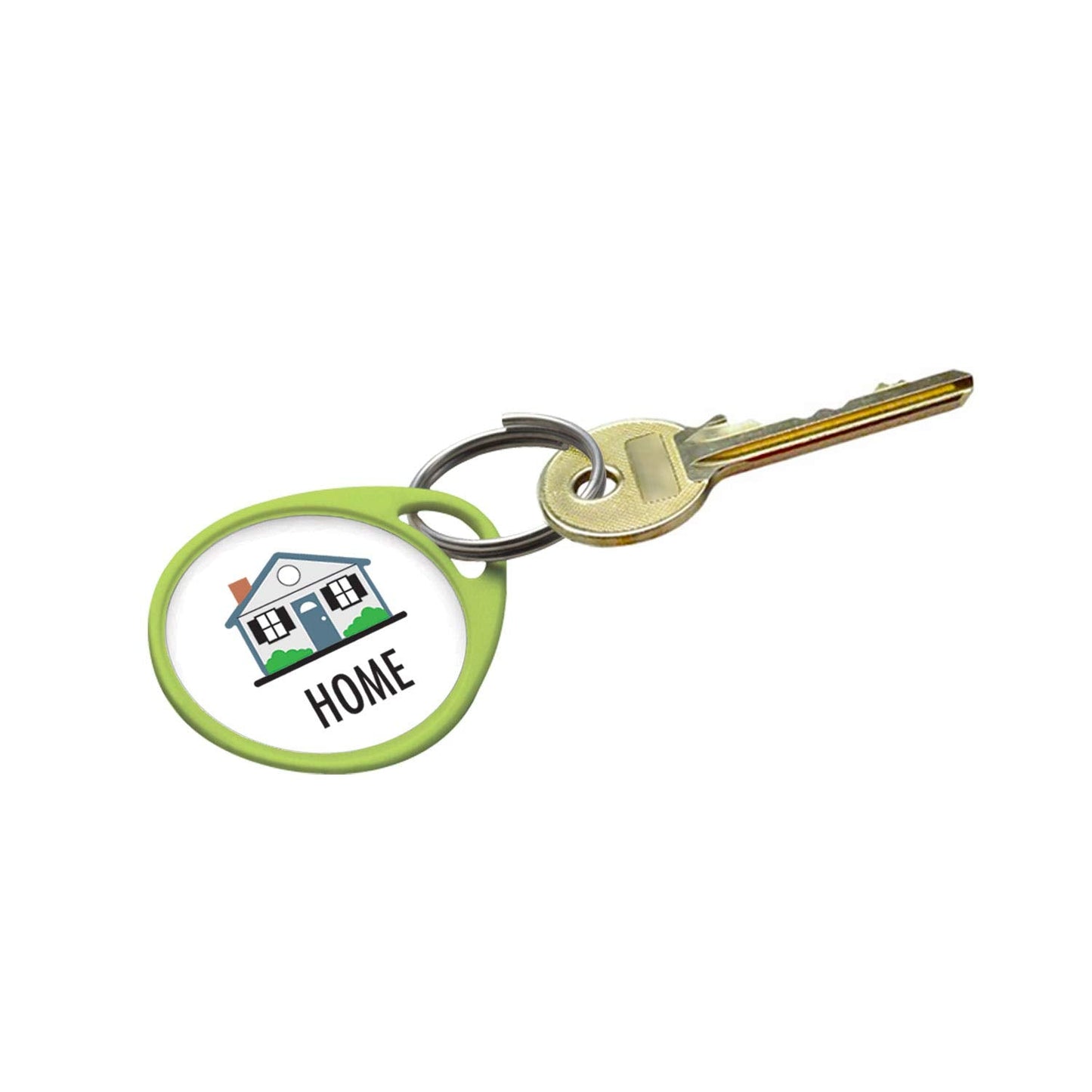 Lucky Line Round Label-It Plastic Tags, 25 Pack (25029)