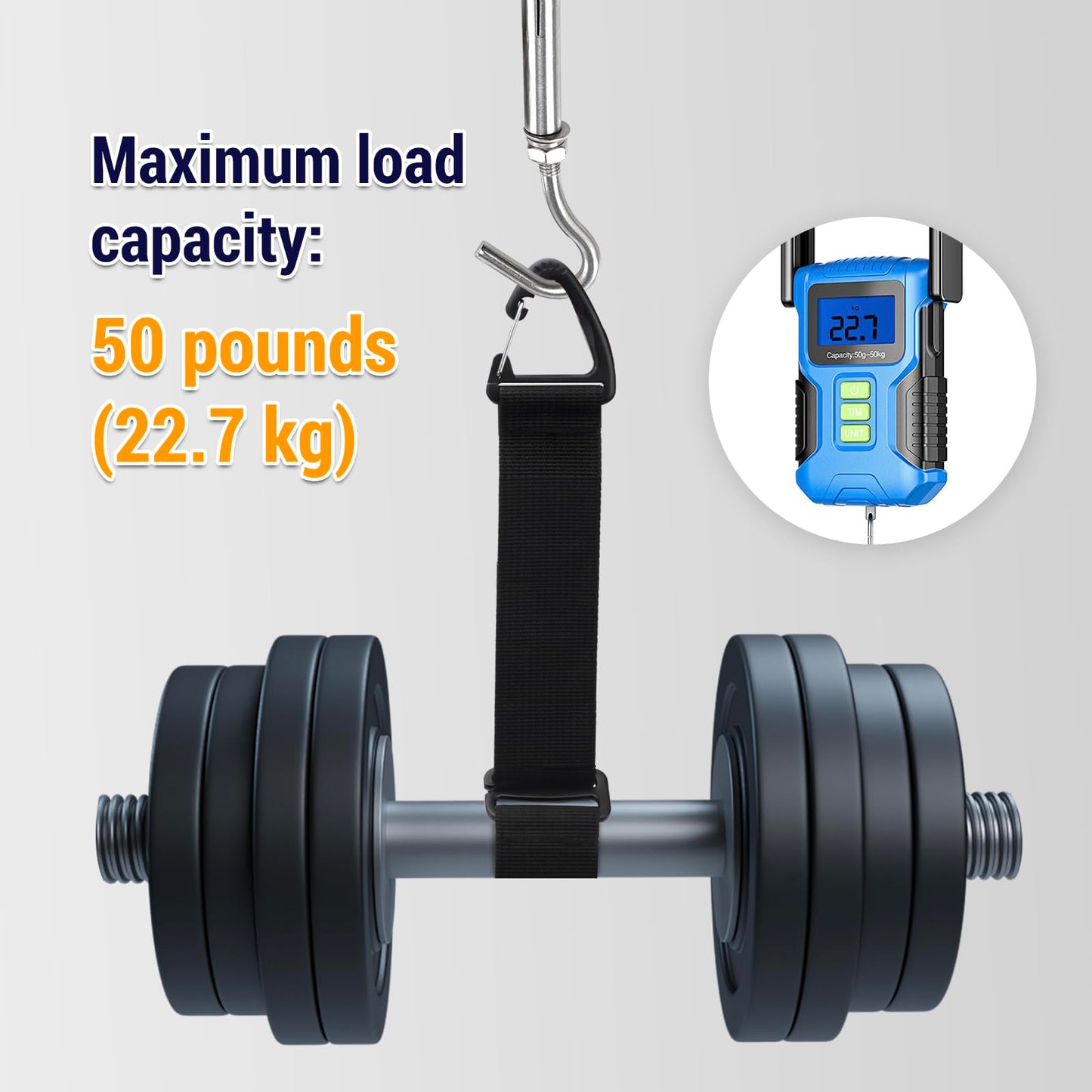 Easy Hang Extension Cord Holder Organizer, Tightened by Gravity, Heavy Duty Storage Straps,Perfect for Garage Organization (4L)