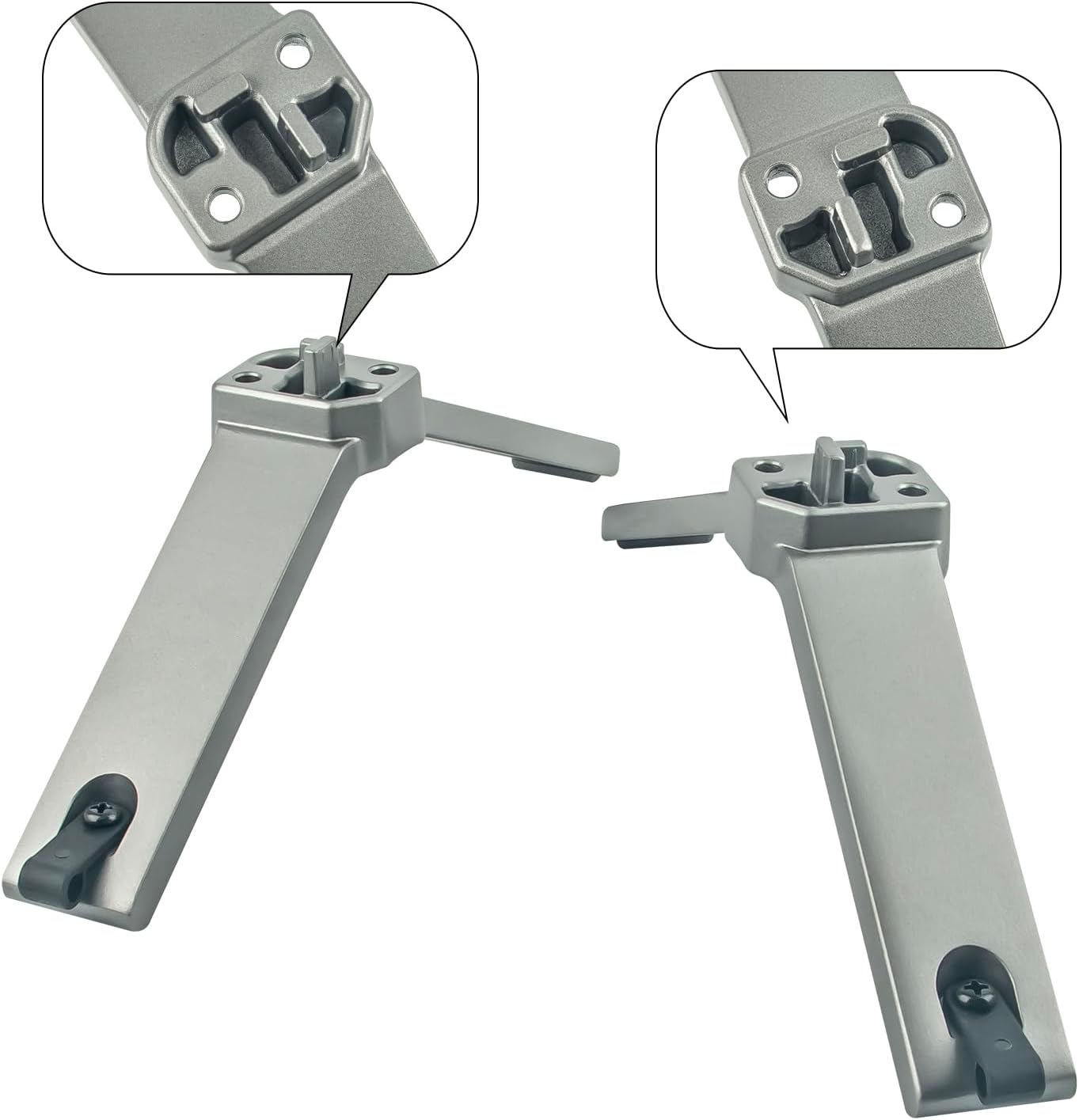WINFLIKE 2087L 2087R 50-inch C350 4K 50C350KU Replacement TV Base Stand Legs for Toshiba Class Series LED UHD Smart TV