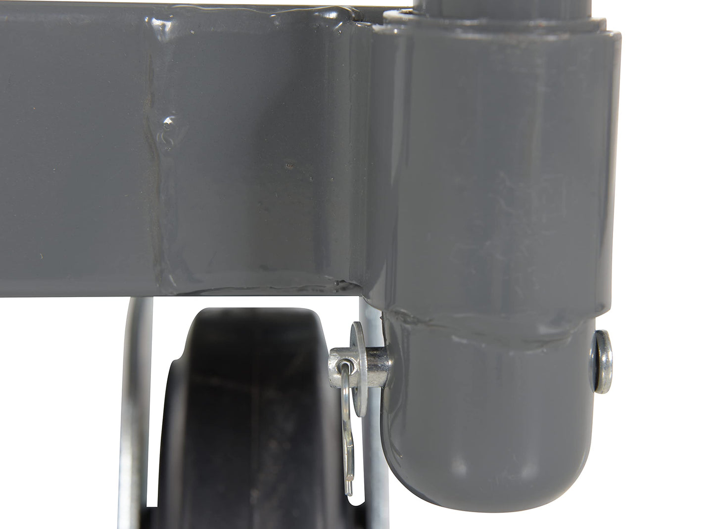 Vestil ECSPT-2448 Steel Smooth Deck Platform Truck 24 In. x 48 In. 2000 Lb. Capacity Black