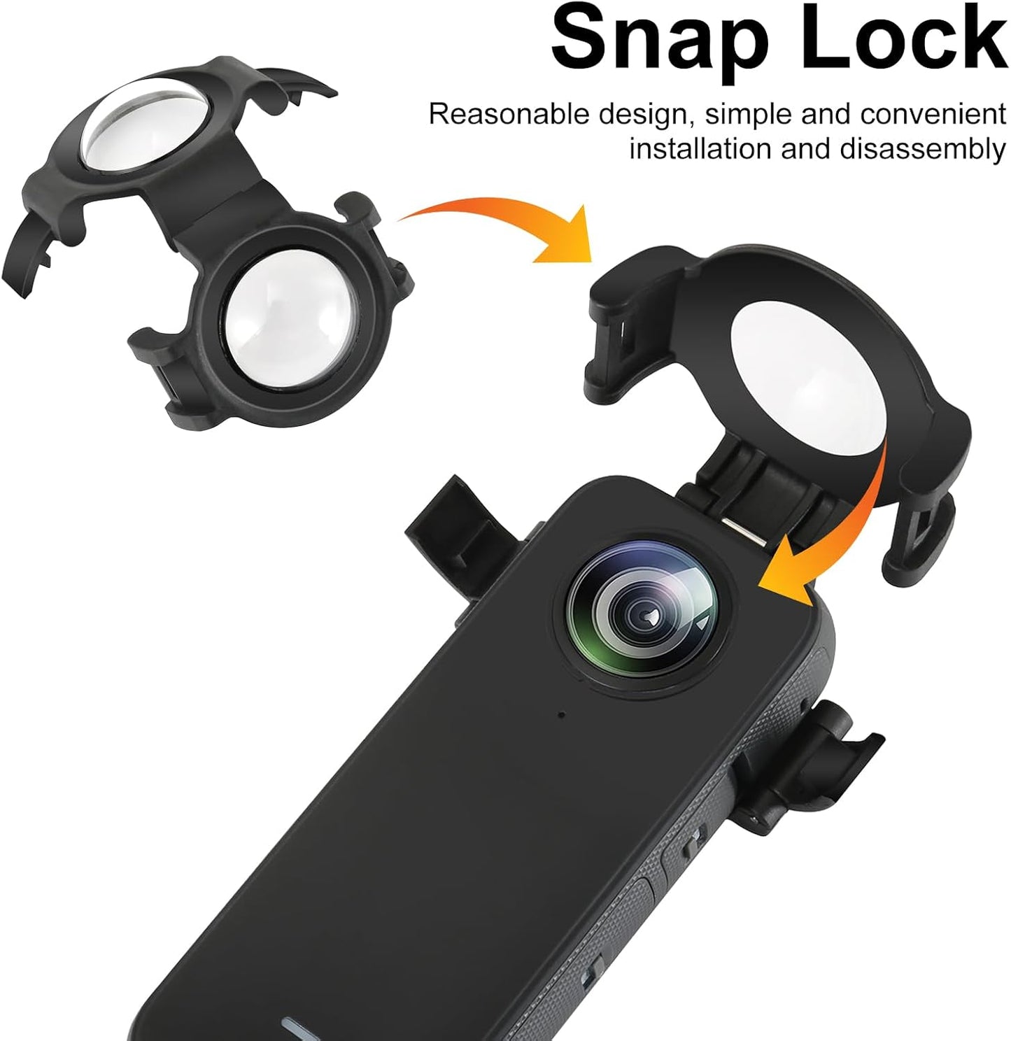 360 x3 Insta360 X3 360 x3 PULUZ For Insta Lens Protector, Dual Lens Guards for Protective Case Optical Tempered Glass