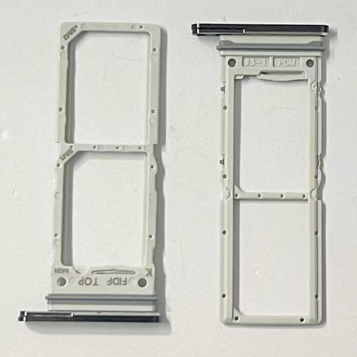 2PCS 5 for Samsung Galaxy Z Fold Replacement Sim Card Tray SD Slot Holder with Removed Tool