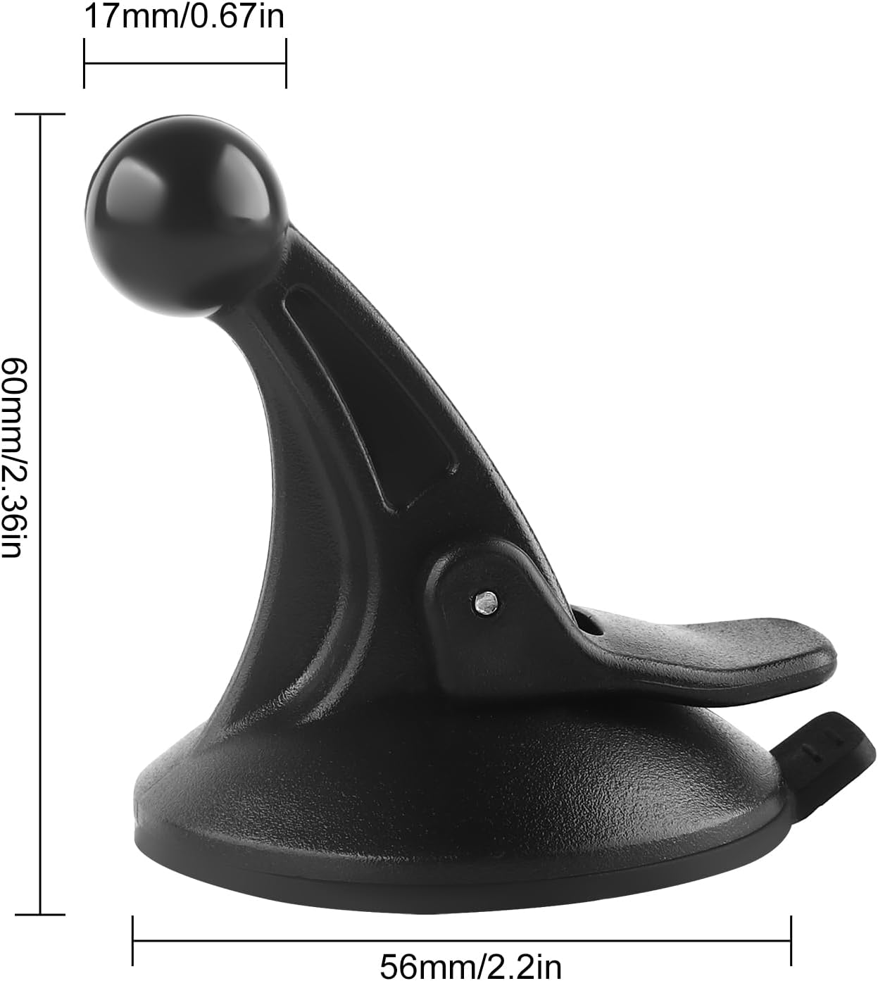 Gegraterwa 2 GPS Mount for Garmin PCS GPS Holder for Car Windshield Suction Cup Mount
