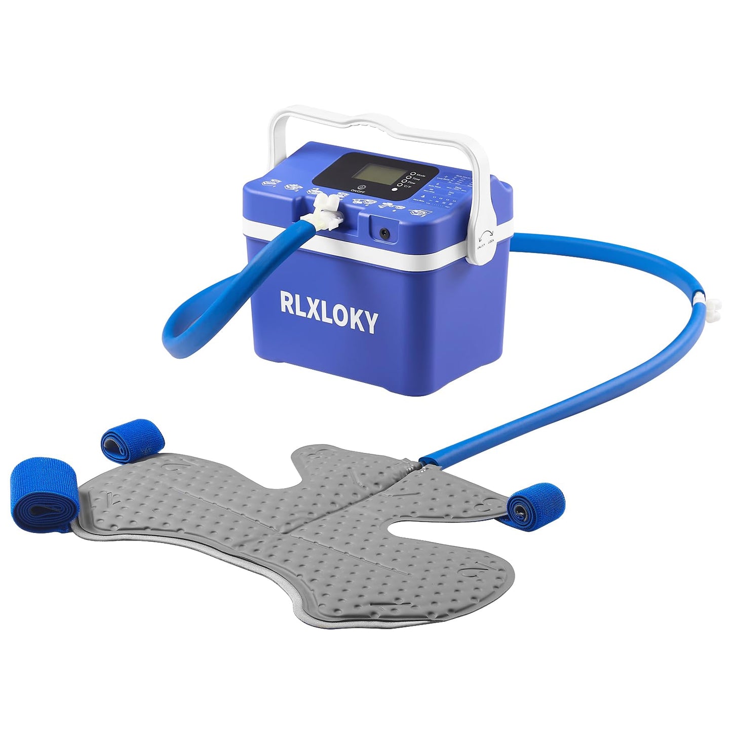 RLXLOKY 3.0 Cold Therapy Machine with Programmable Timer, Shoulder Ice Machine After Surgery,Cryotherapy Pain Relief System with Temp Display