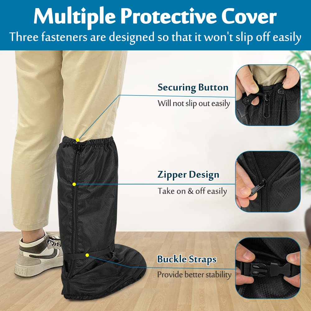 Mybow Walking Boot Cover, Orthopedic Boot for Broken Foot Injuries Cast Cover, Tall Medical Walking Boot Cover, Outdoor Cast Protector, Surgical Recovery Air Walker Boot Accessories (No Sole)